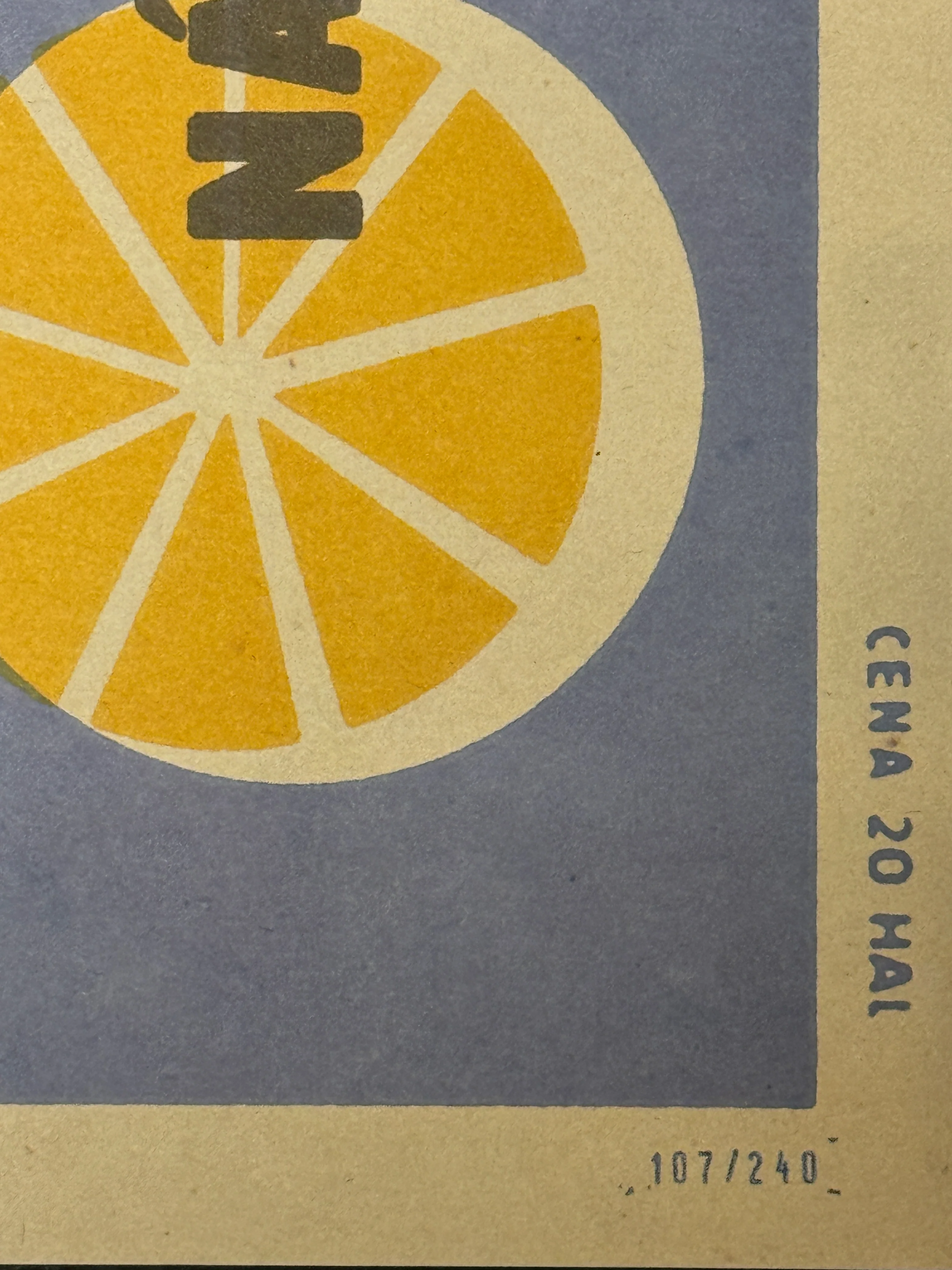 Limited Edition Czech Match Box Art Poster 107 of 240 Pocket Propaganda Drink Healthy Drinks - Image 7