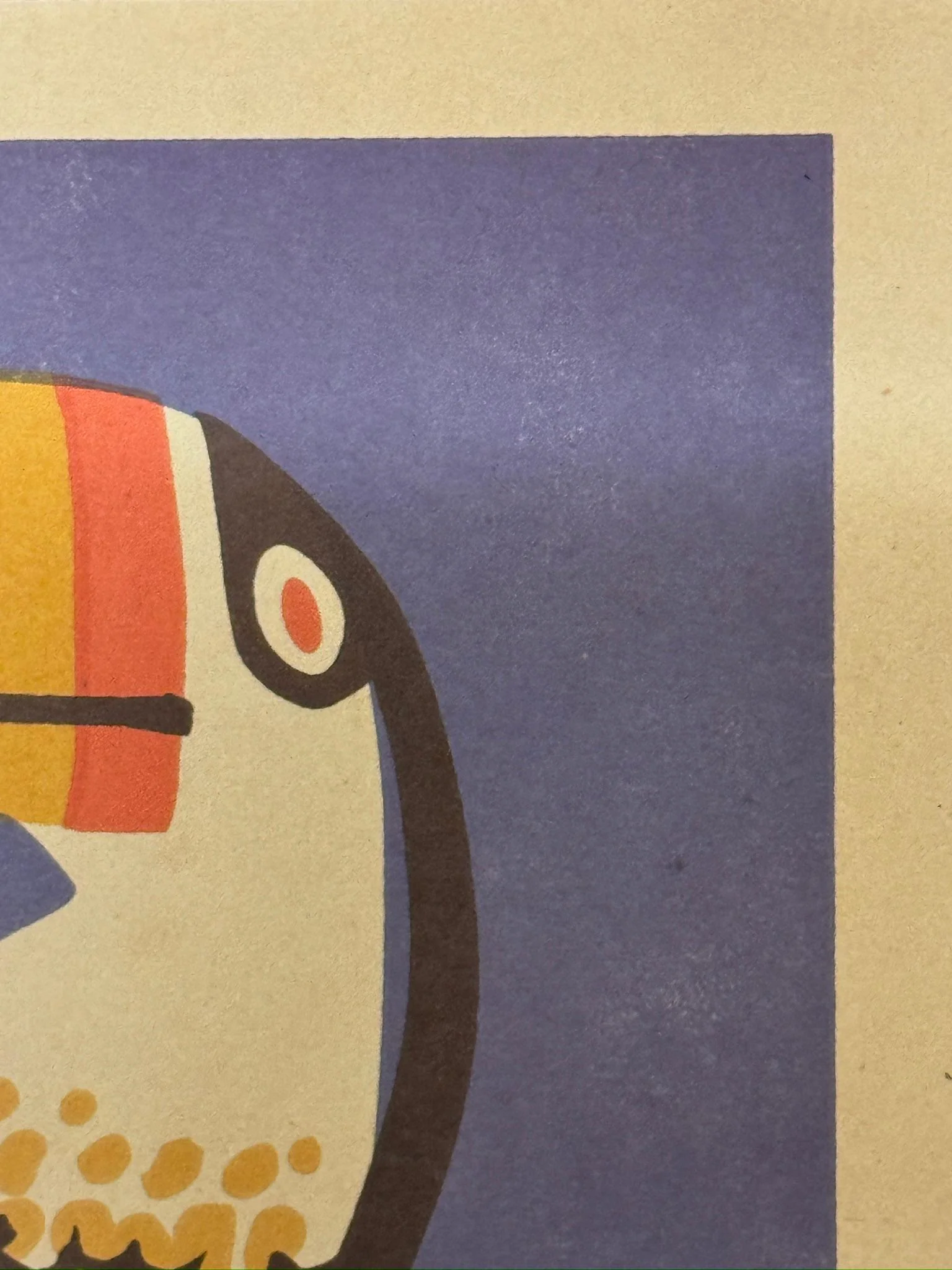 Limited Edition Czech Match Box Art Poster 173 of 240 Zoo Praha Toucan - Image 6