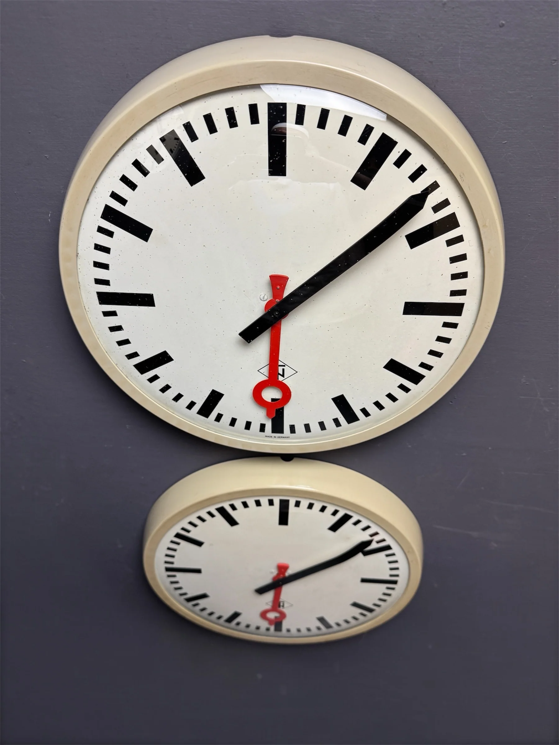 1970's TN Tele Norma West German Hospital Clock - Image 2