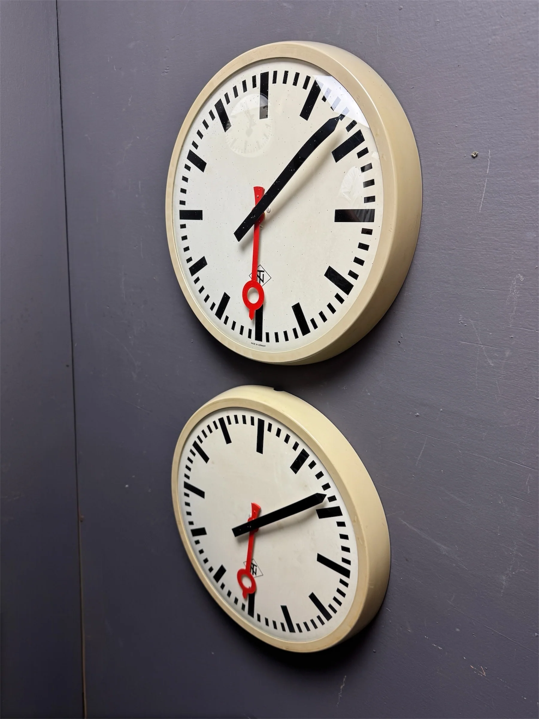 1970's TN Tele Norma West German Hospital Clock - Image 4