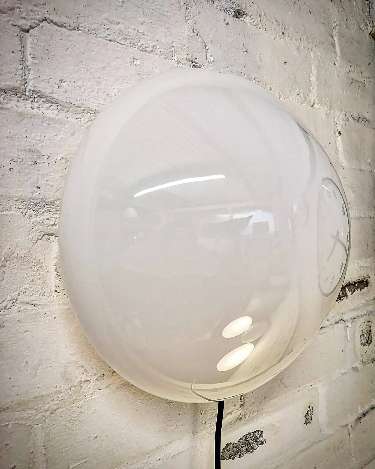 Opaline Wall Lights By Wilhelm Wagenfeld 1950s