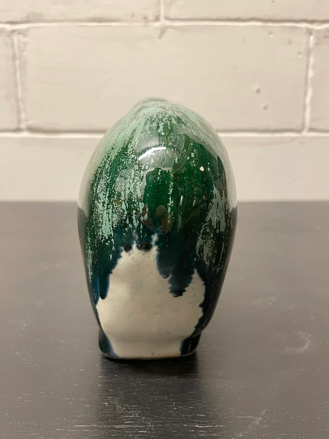Otto Keramik Ceramic Buffalo West German Pottery Fat Lava - Image 10