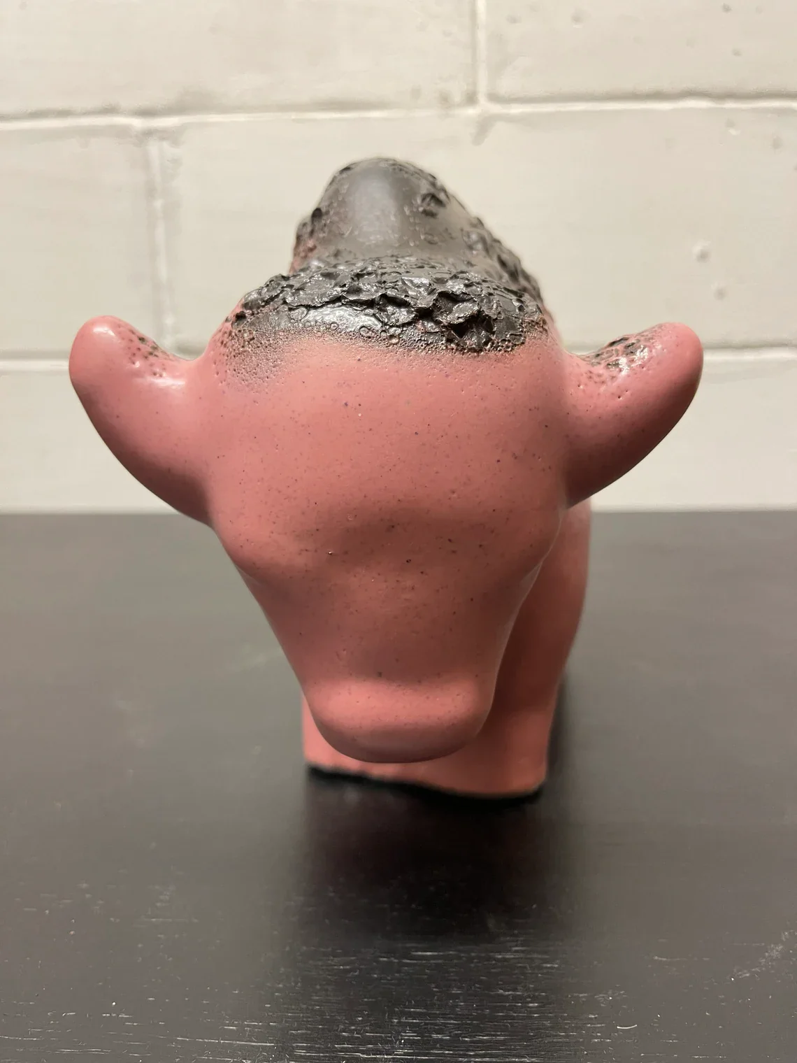 Otto Keramik Ceramic Bull West German Pottery Fat Lava - Image 4