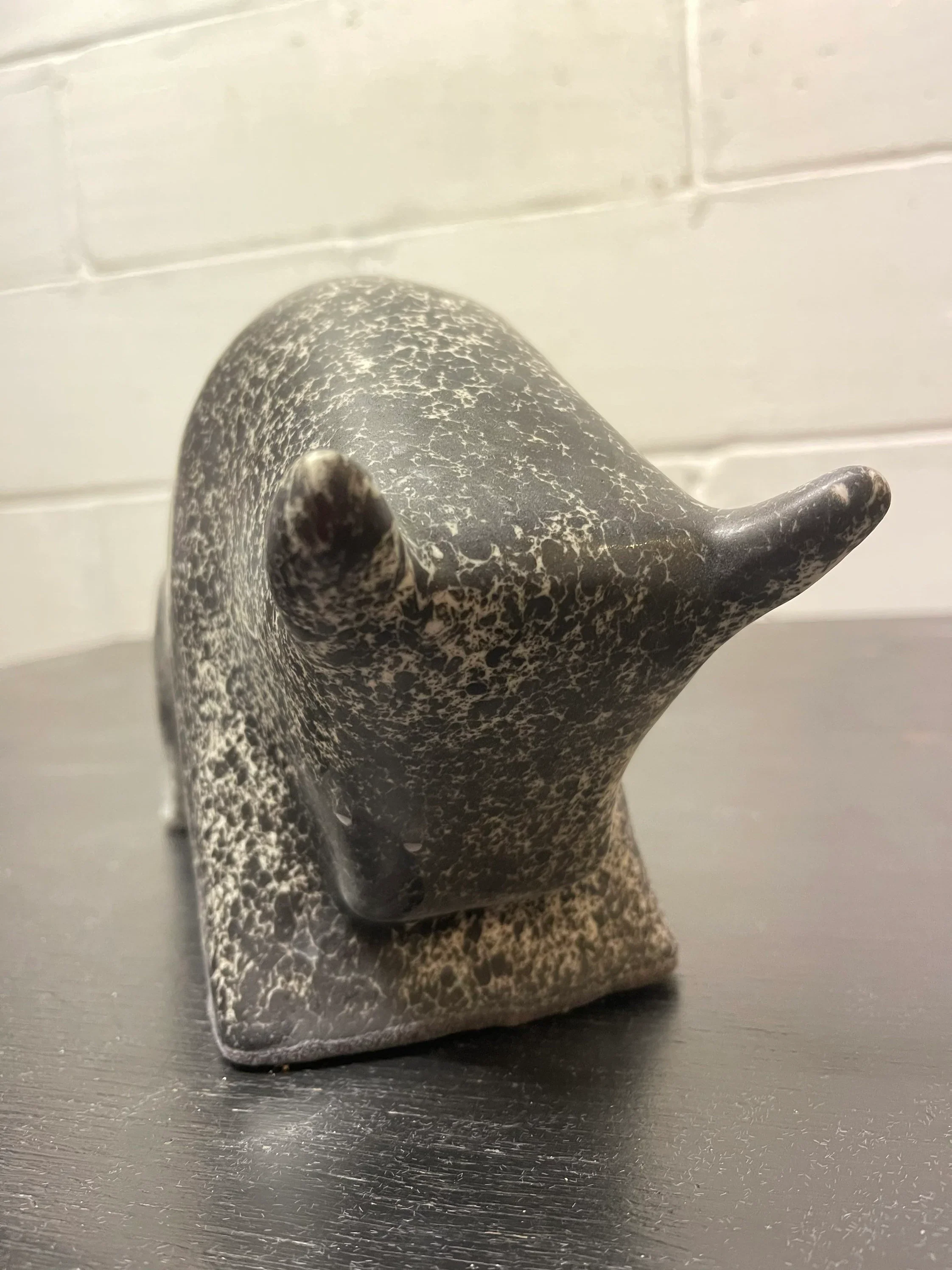 Otto Keramik Ceramic Bull West German Pottery Fat Lava - Image 7