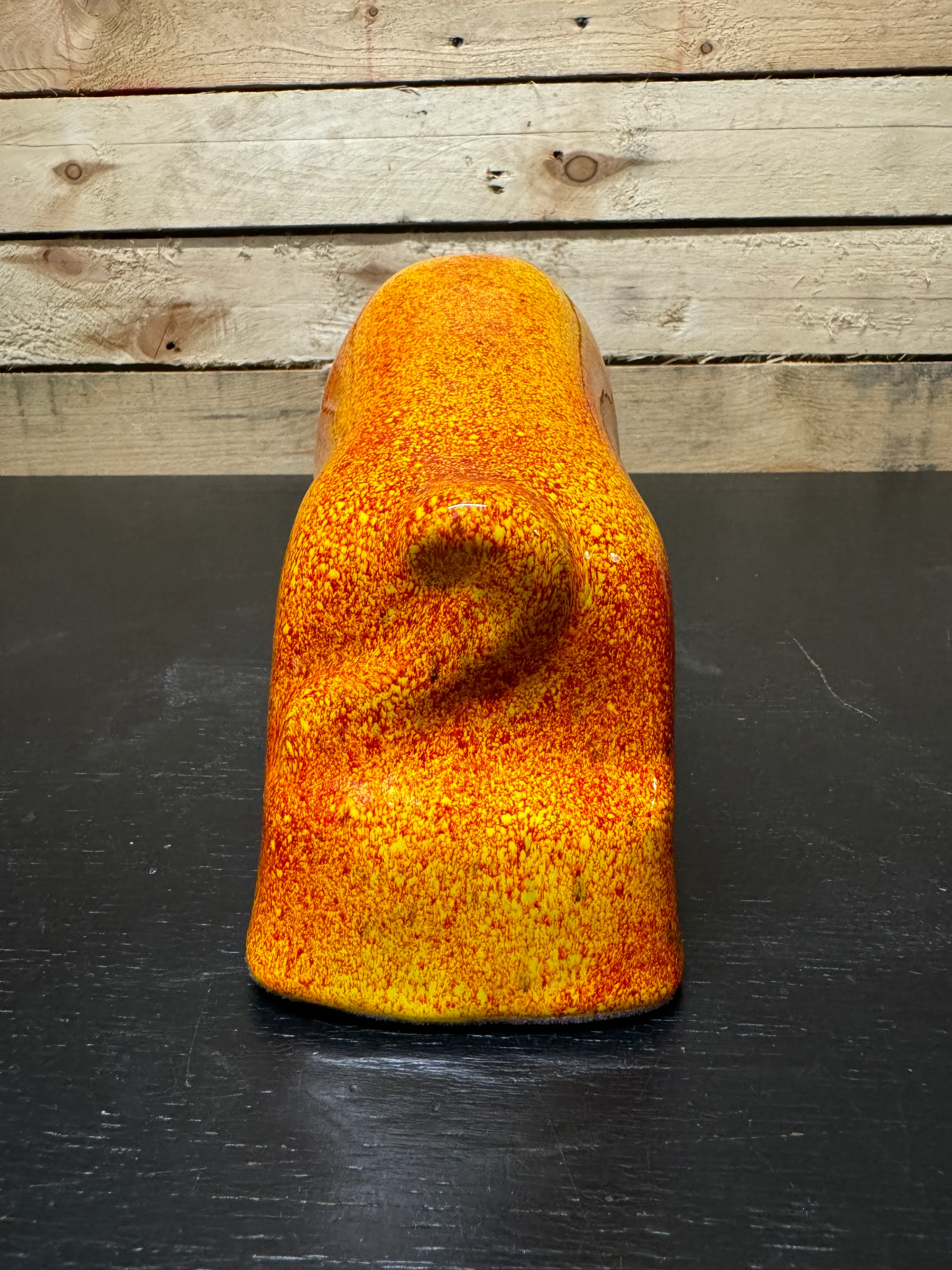 Otto Keramik Ceramic Bull West German Pottery Fat Lava - Image 10