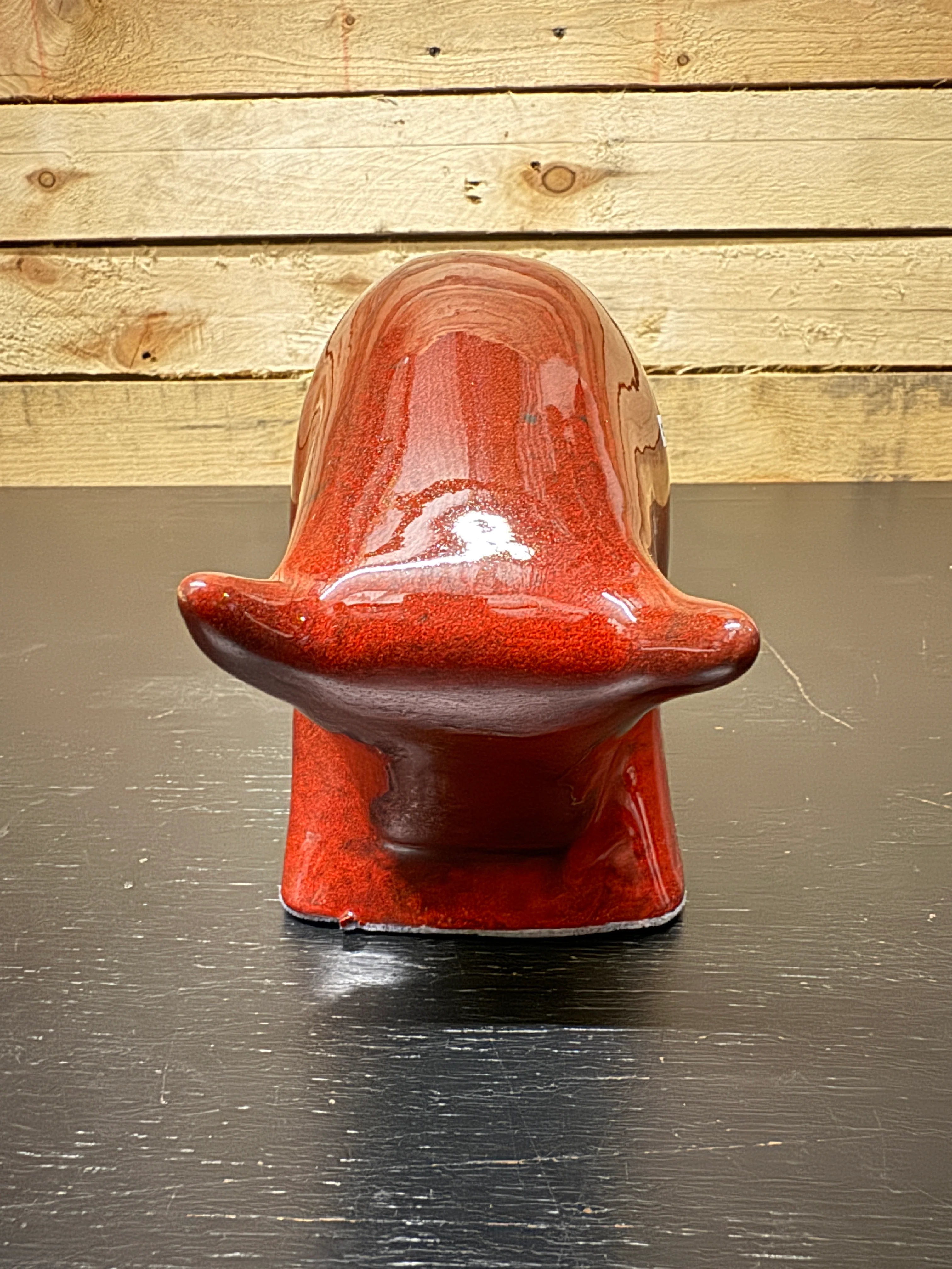 Otto Keramik Ceramic Bull West German Pottery Fat Lava - Image 4