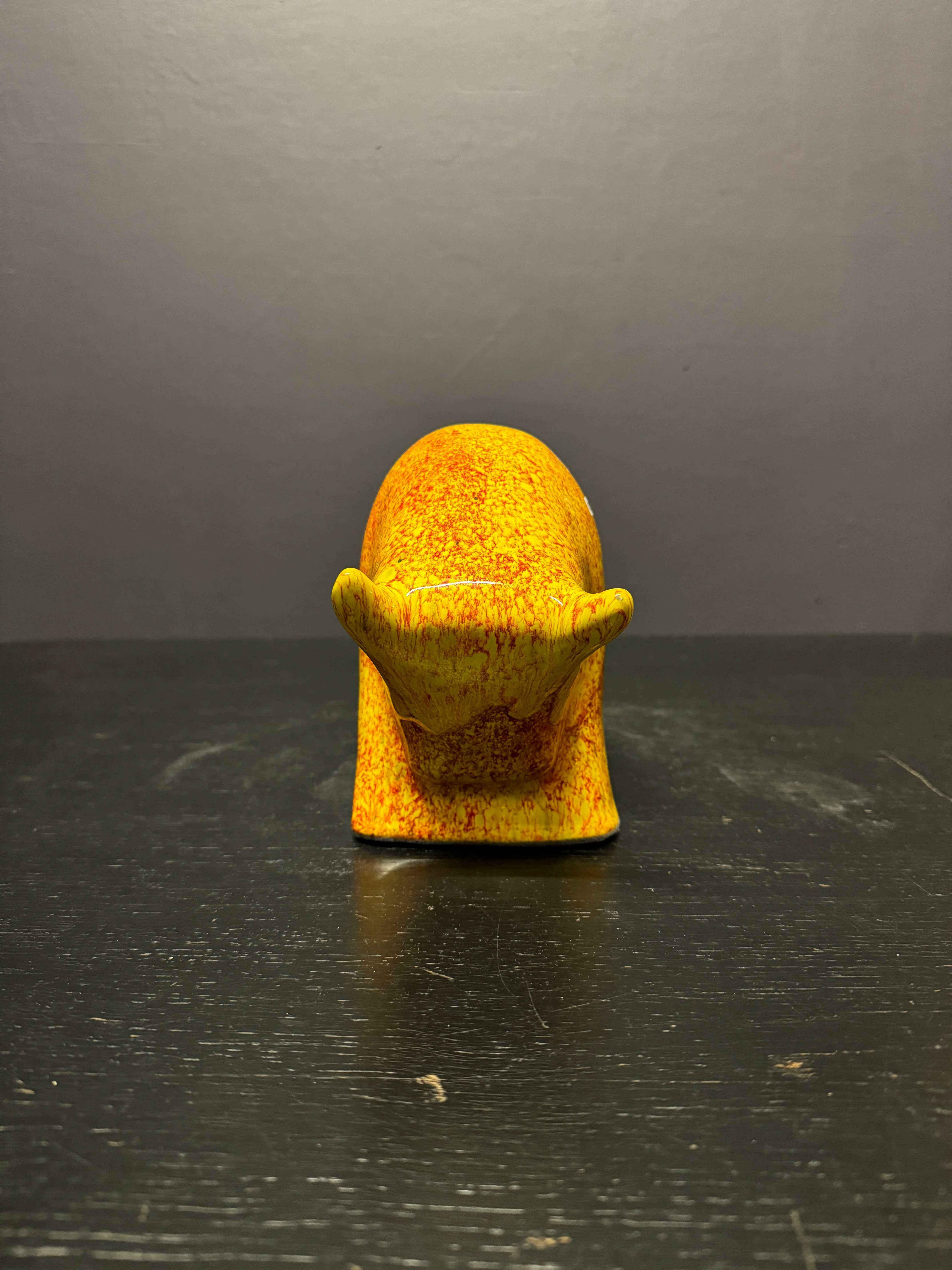 Otto Keramik Ceramic Bull West German Pottery Fat Lava - Image 4