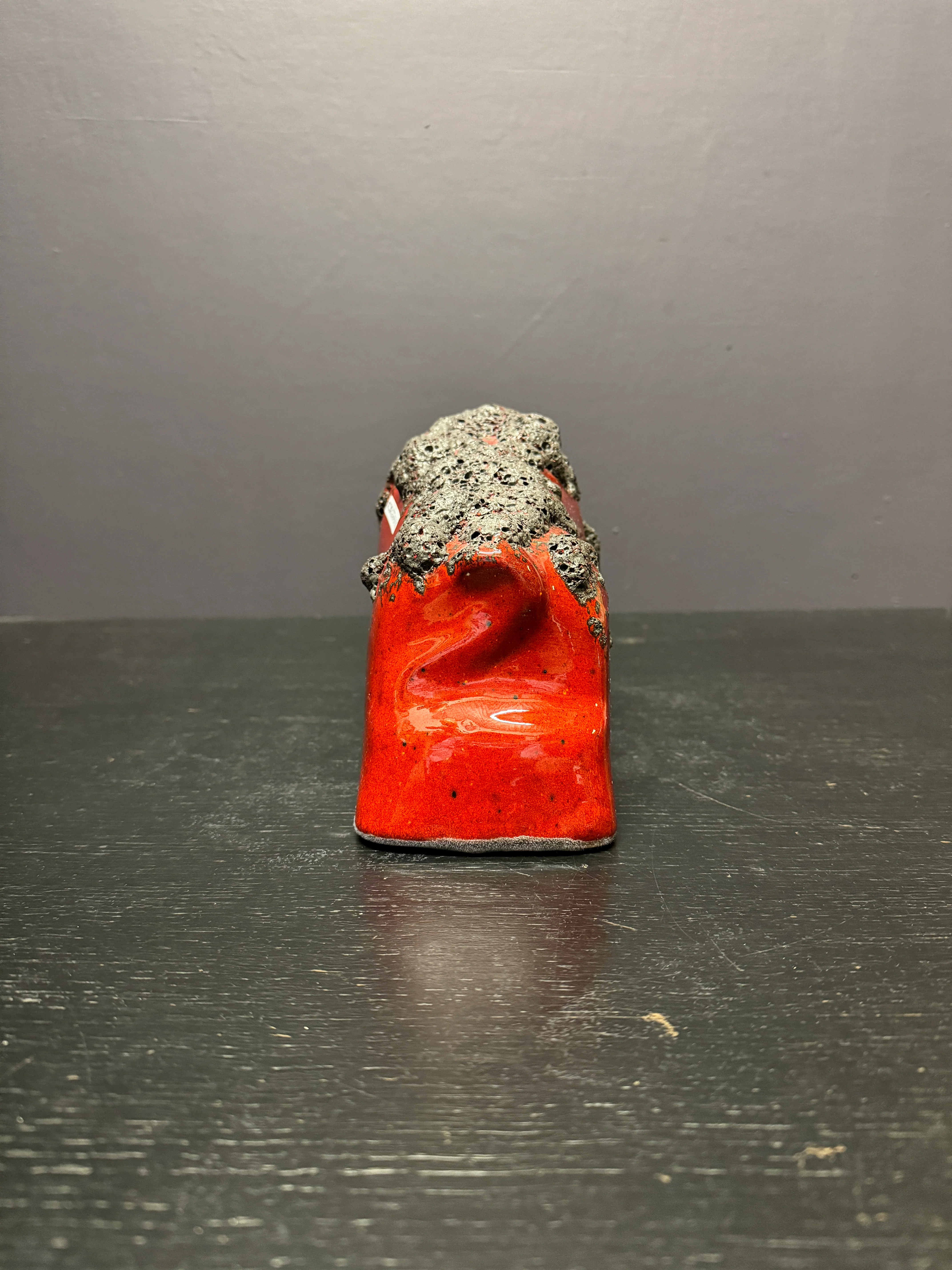 Otto Keramik Ceramic Bull West German Pottery Fat Lava - Image 10