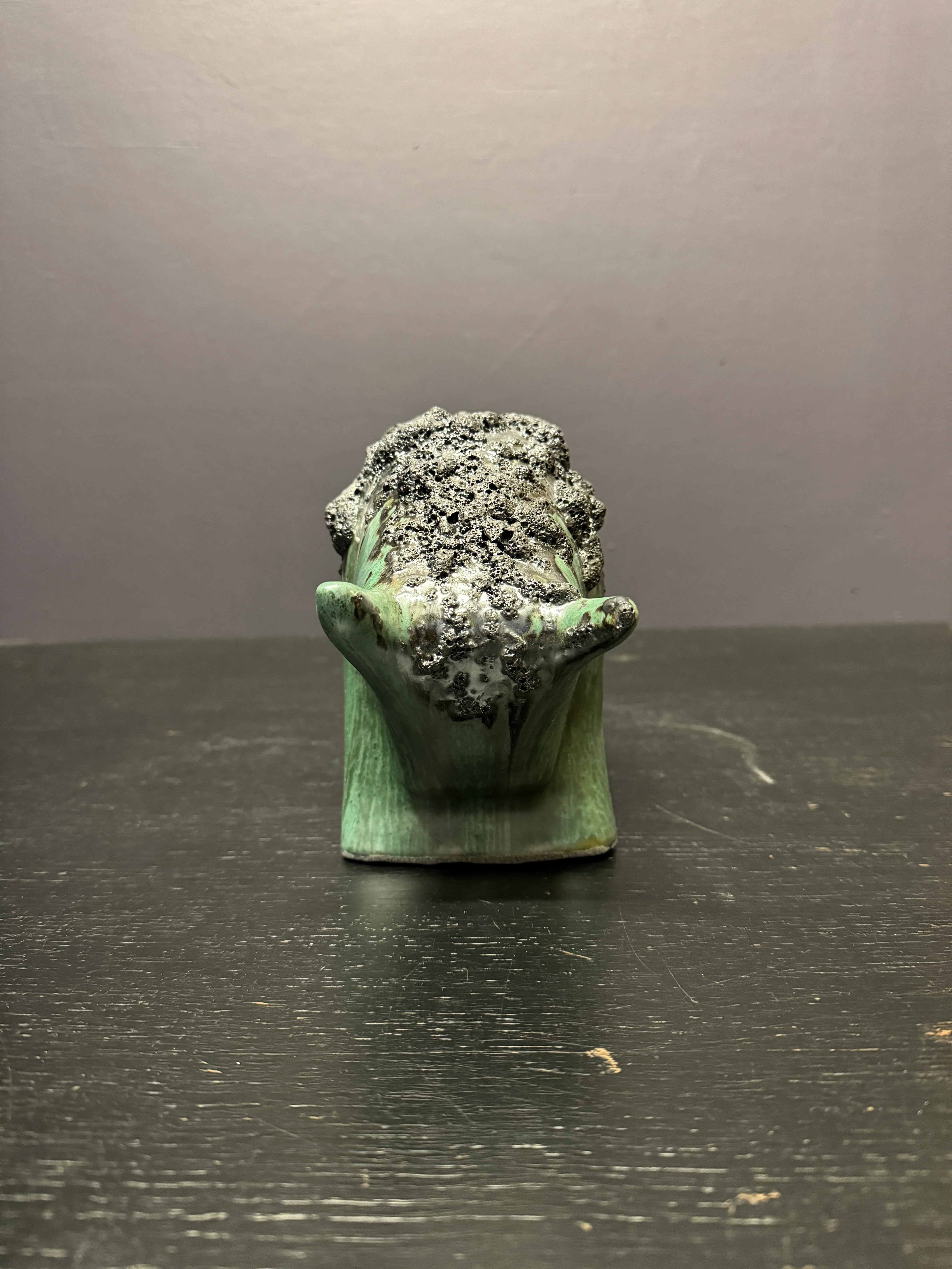 Otto Keramik Ceramic Bull West German Pottery Fat Lava - Image 4