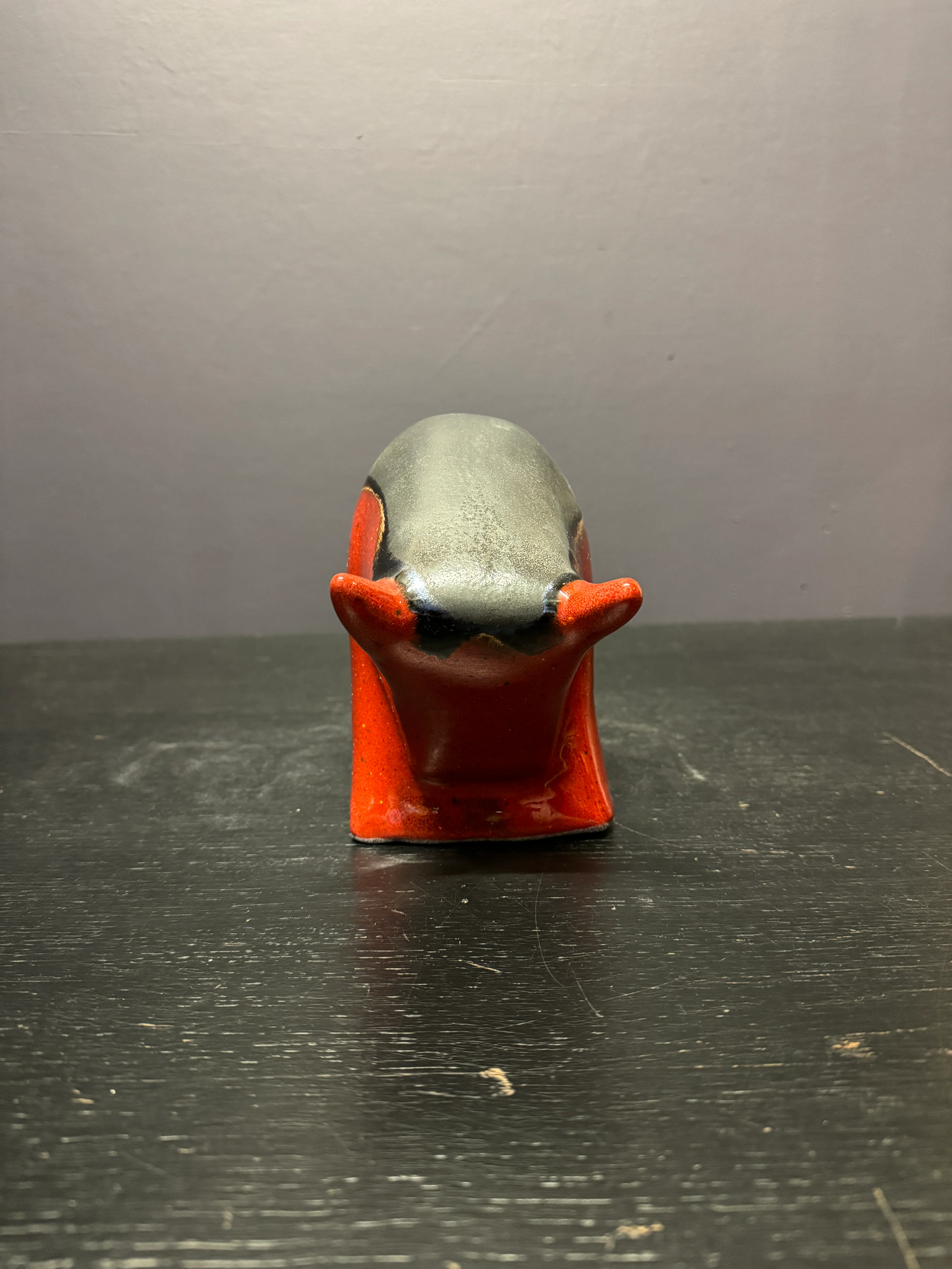 Otto Keramik Ceramic Bull West German Pottery Fat Lava - Image 4
