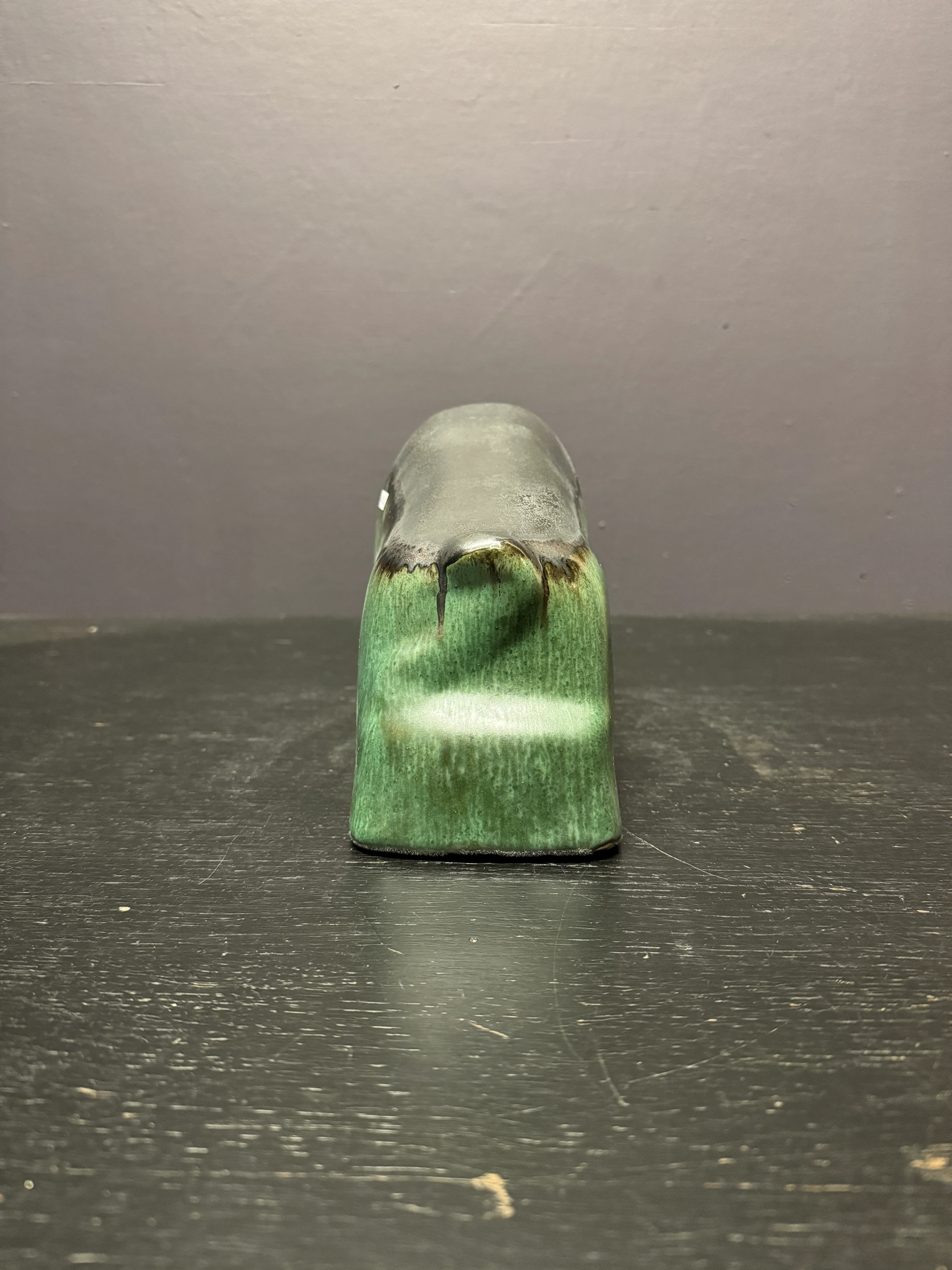 Otto Keramik Ceramic Bull West German Pottery Fat Lava - Image 10