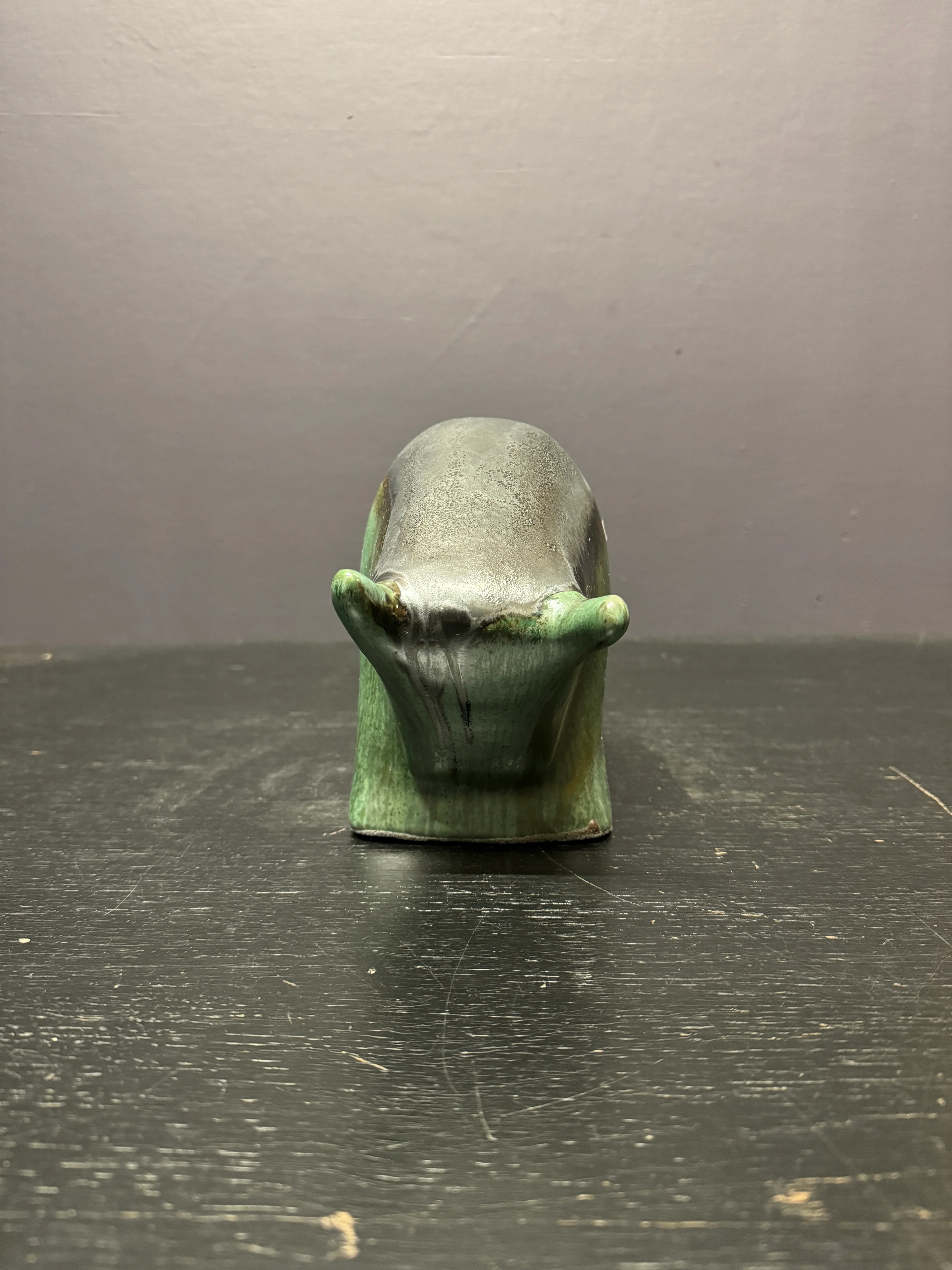 Otto Keramik Ceramic Bull West German Pottery Fat Lava - Image 4