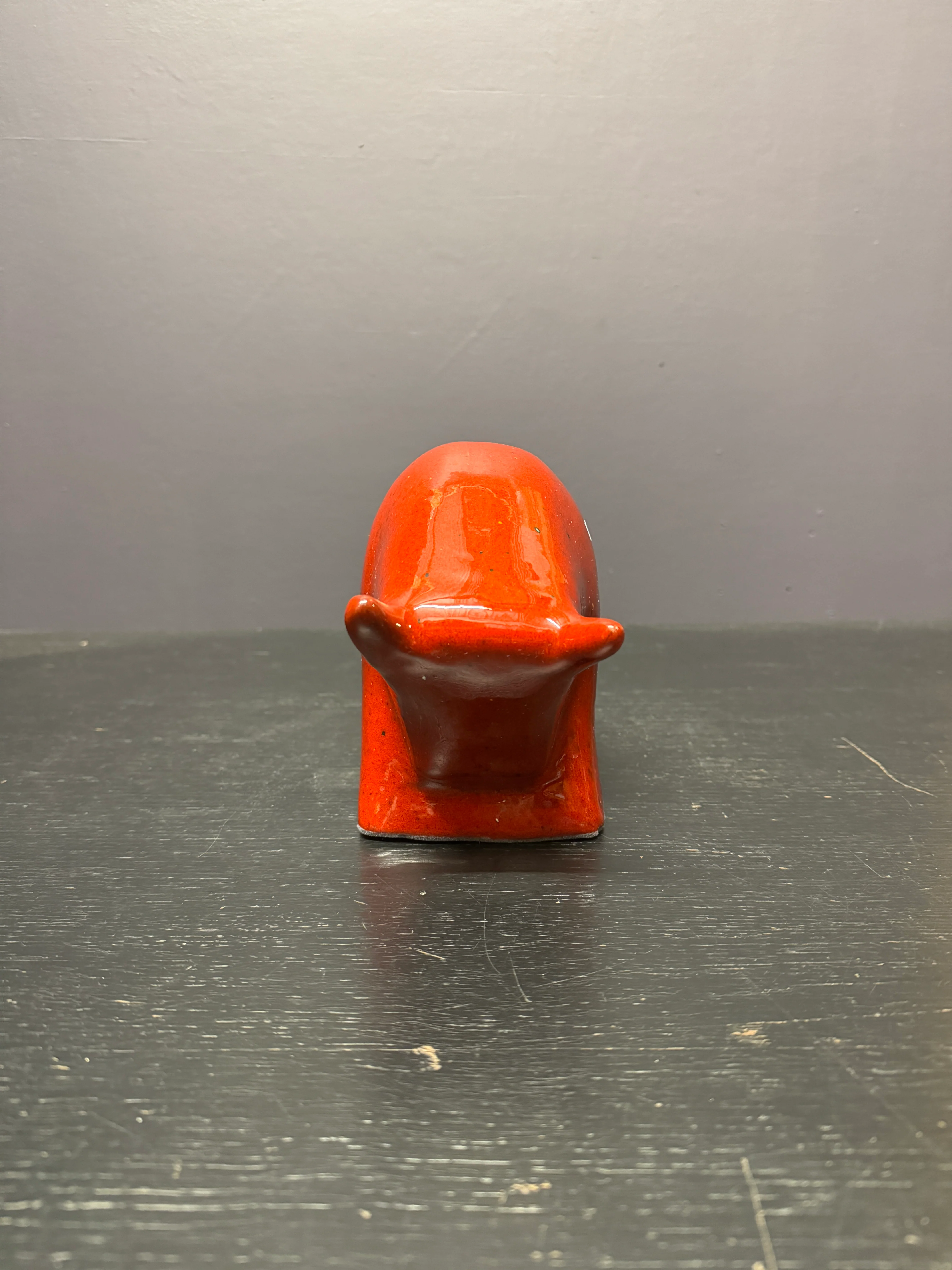 Otto Keramik Ceramic Bull West German Pottery Fat Lava - Image 4