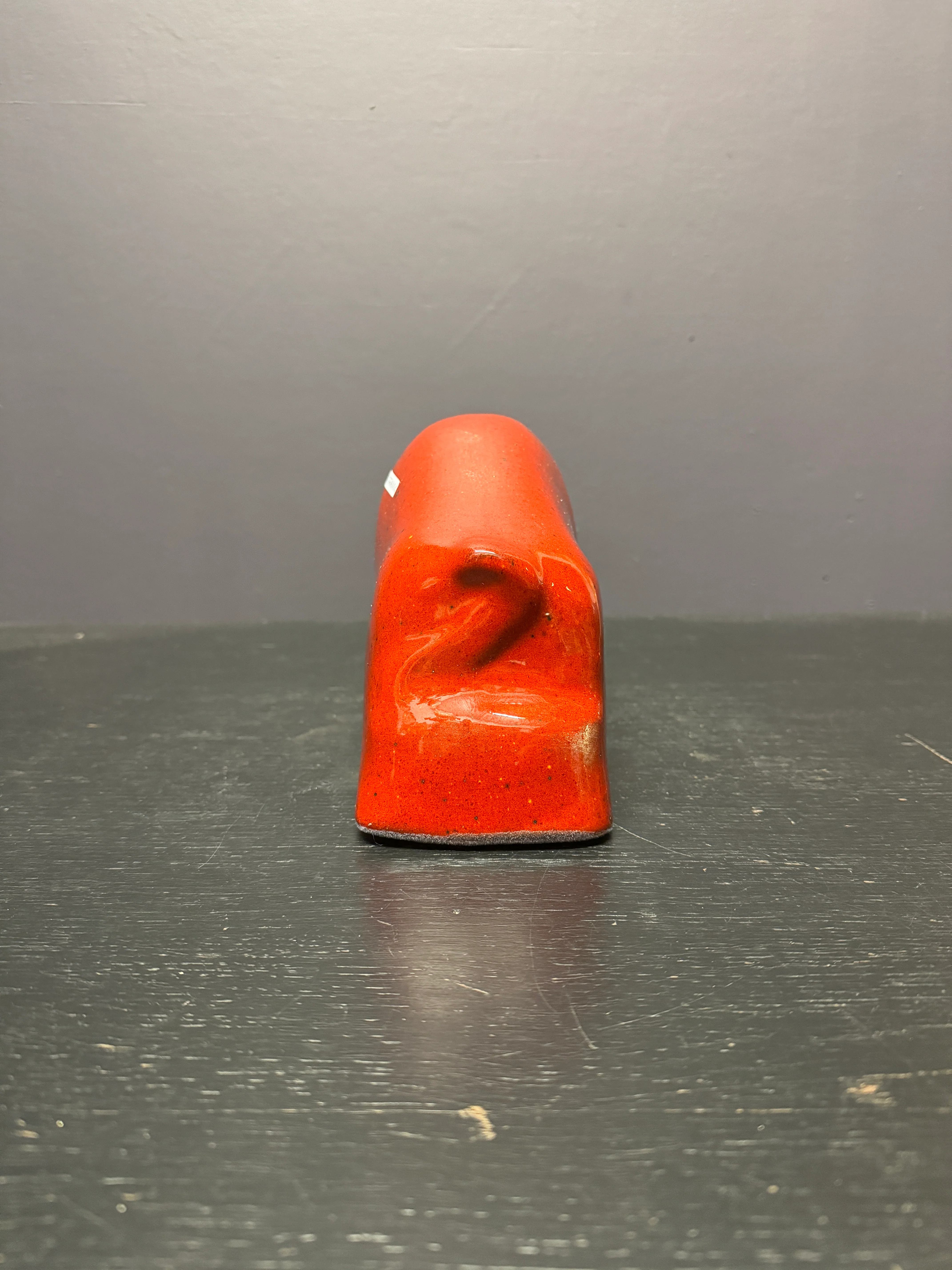 Otto Keramik Ceramic Bull West German Pottery Fat Lava - Image 10