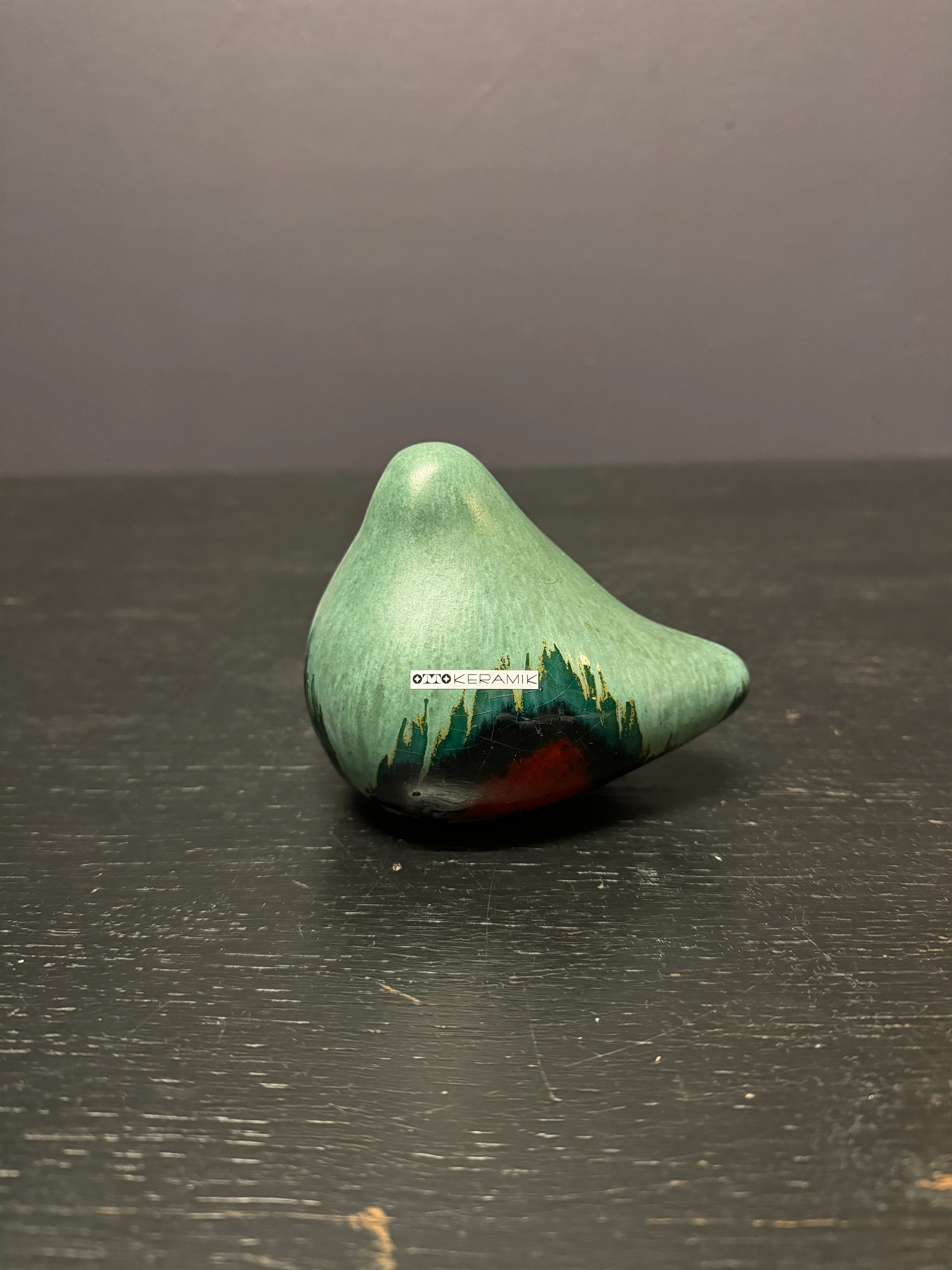 Otto Keramik Ceramic Pigeons West German Pottery Fat Lava