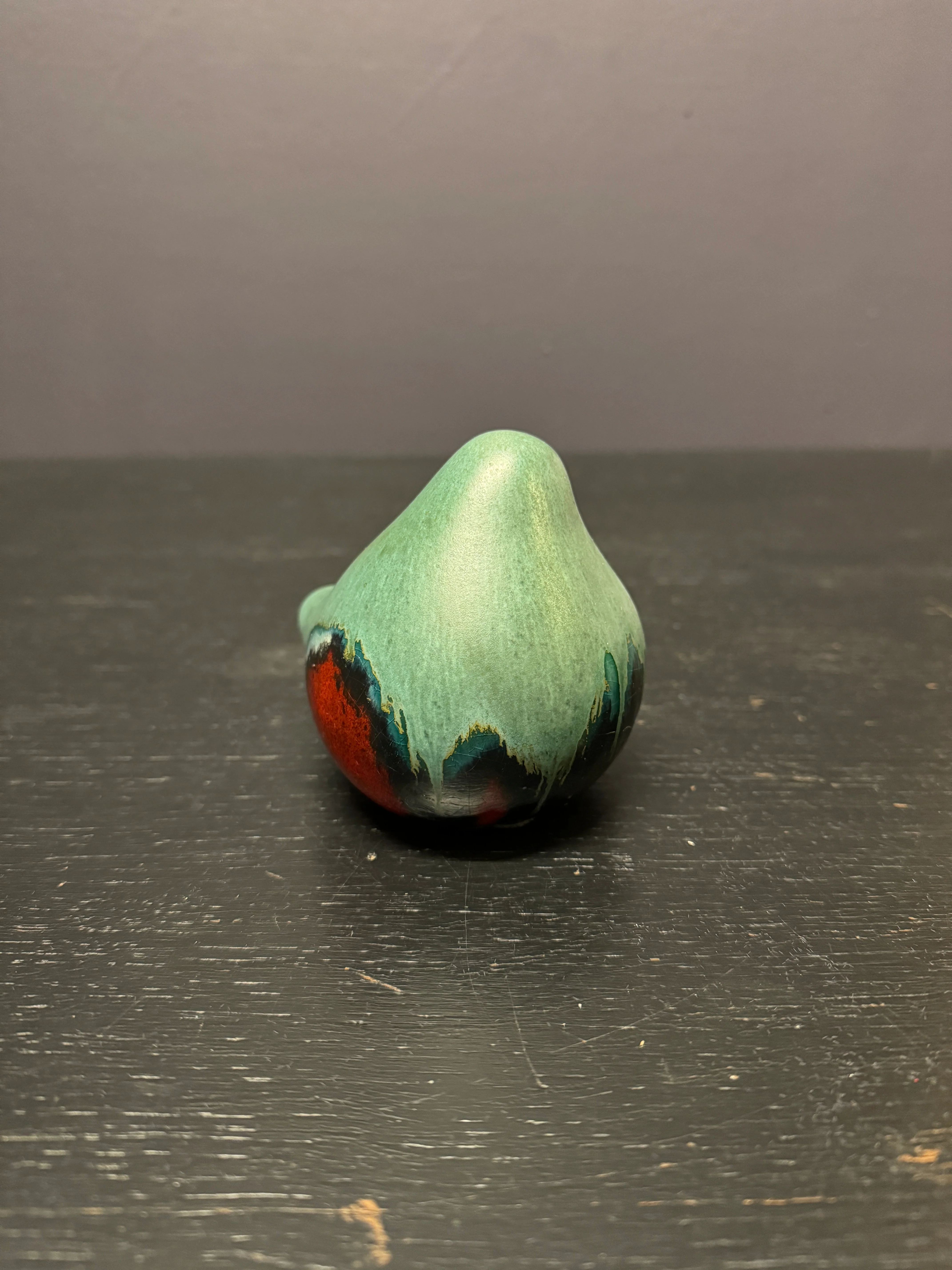 Otto Keramik Ceramic Pigeons West German Pottery Fat Lava - Image 5