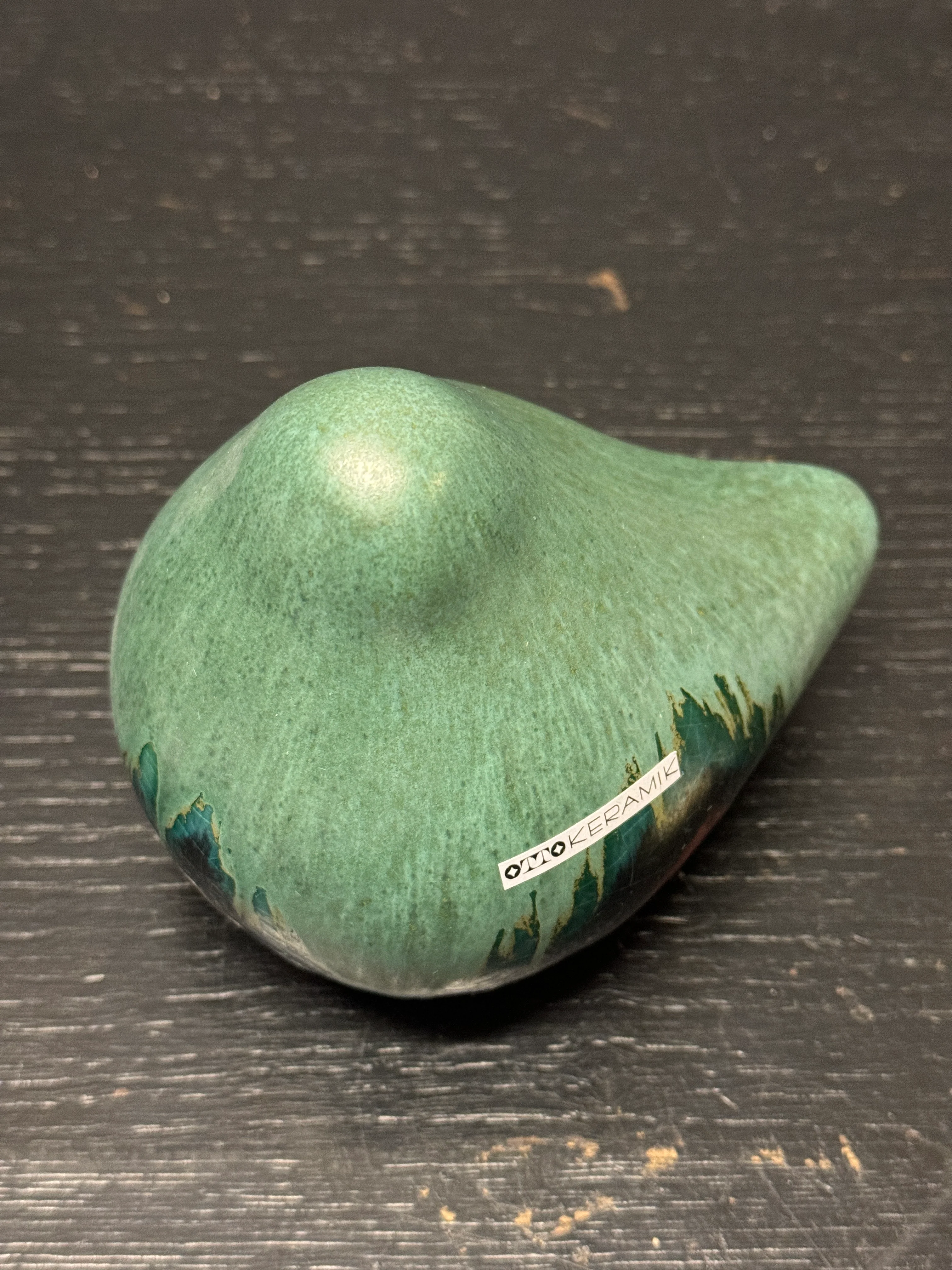 Otto Keramik Ceramic Pigeons West German Pottery Fat Lava - Image 7