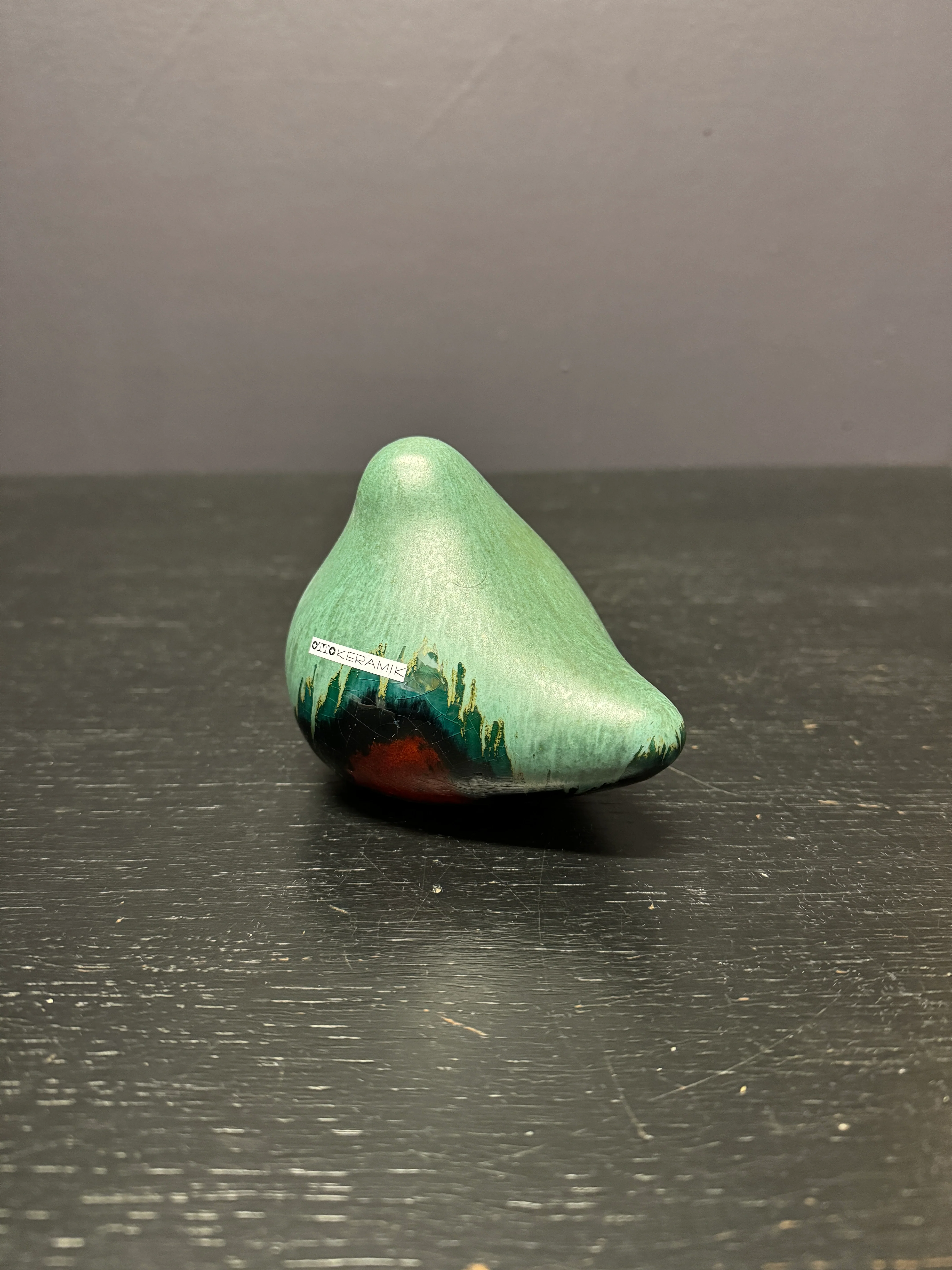 Otto Keramik Ceramic Pigeons West German Pottery Fat Lava - Image 8