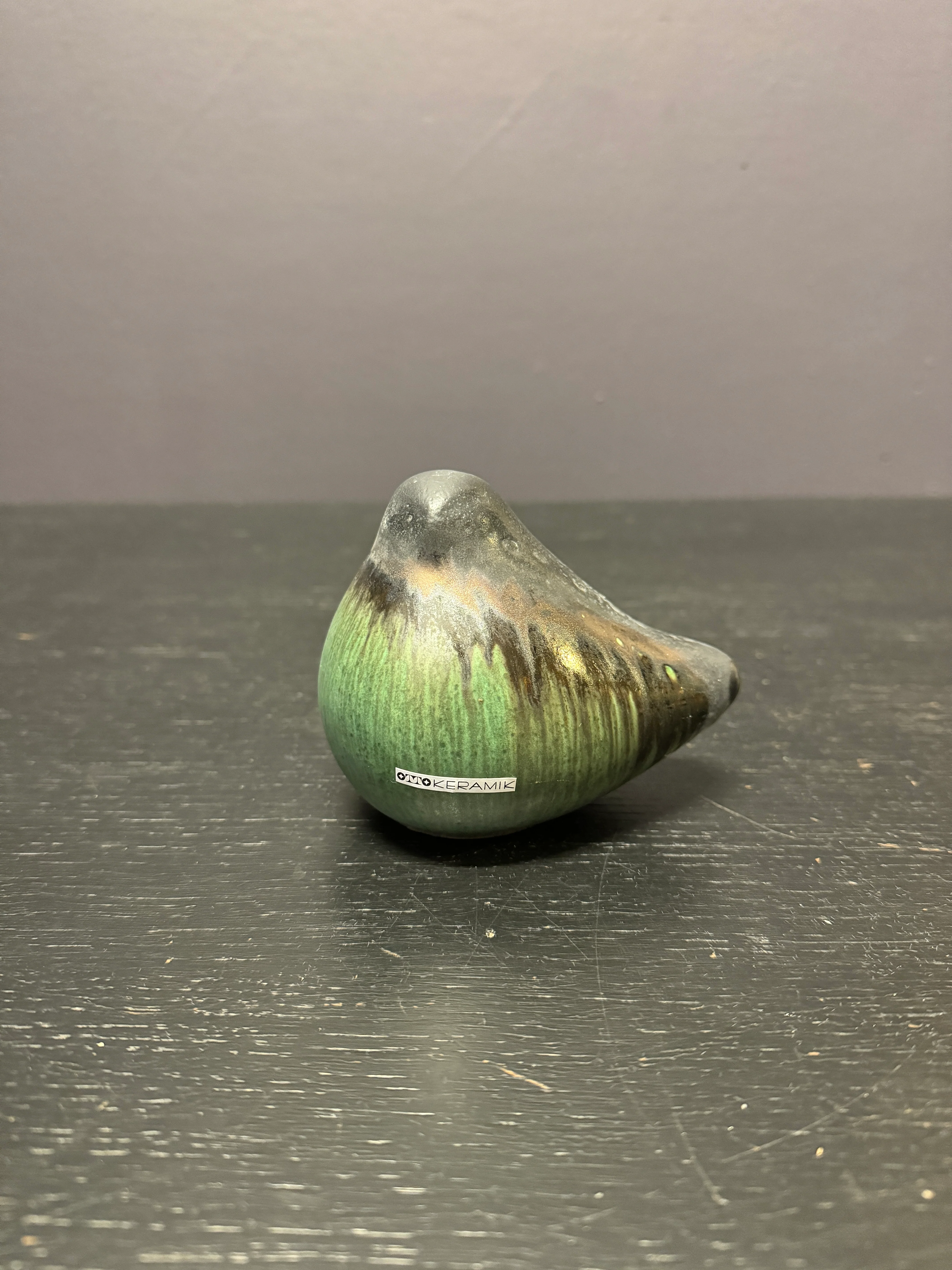 Otto Keramik Ceramic Pigeons West German Pottery Fat Lava