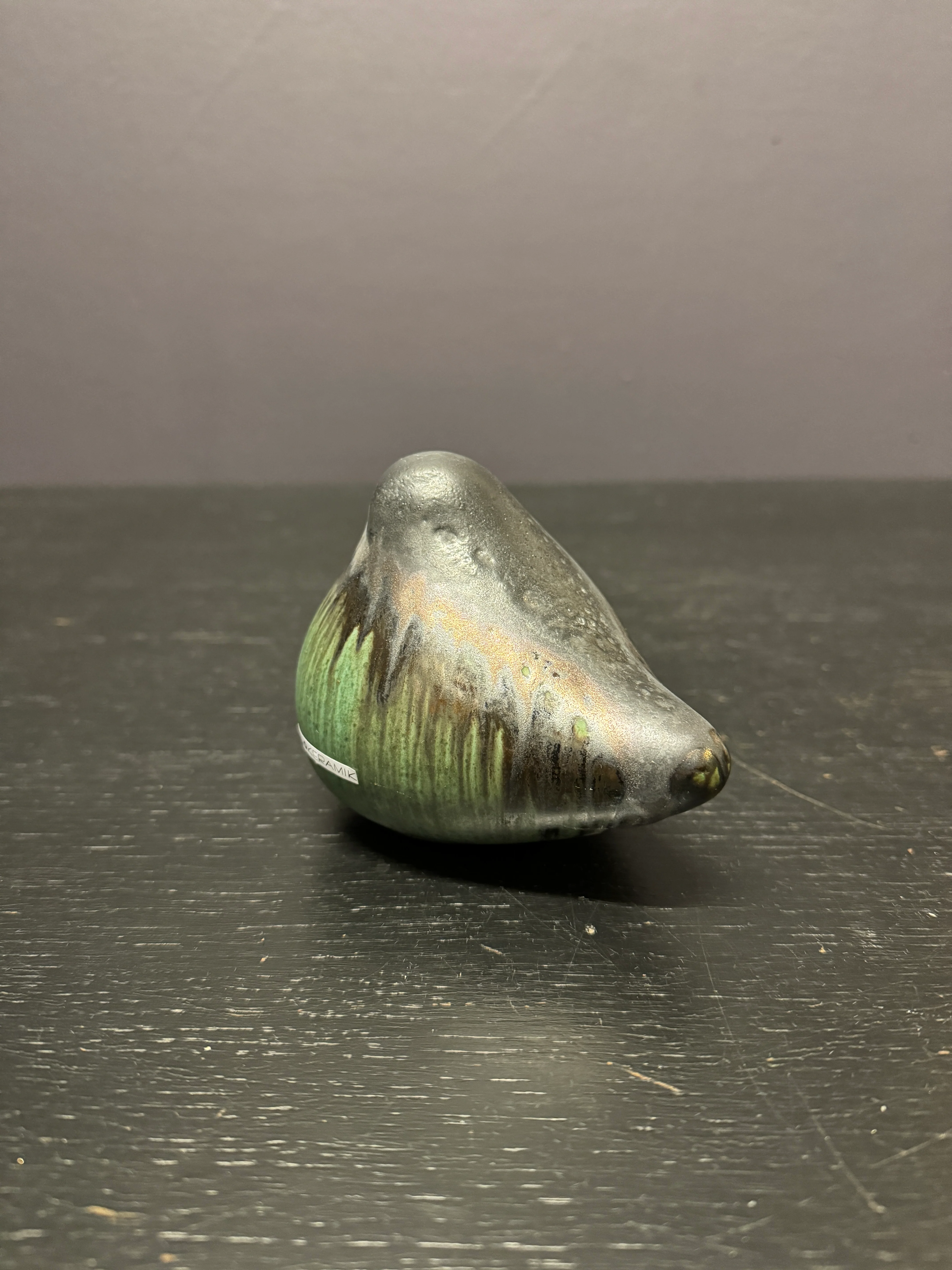 Otto Keramik Ceramic Pigeons West German Pottery Fat Lava - Image 8