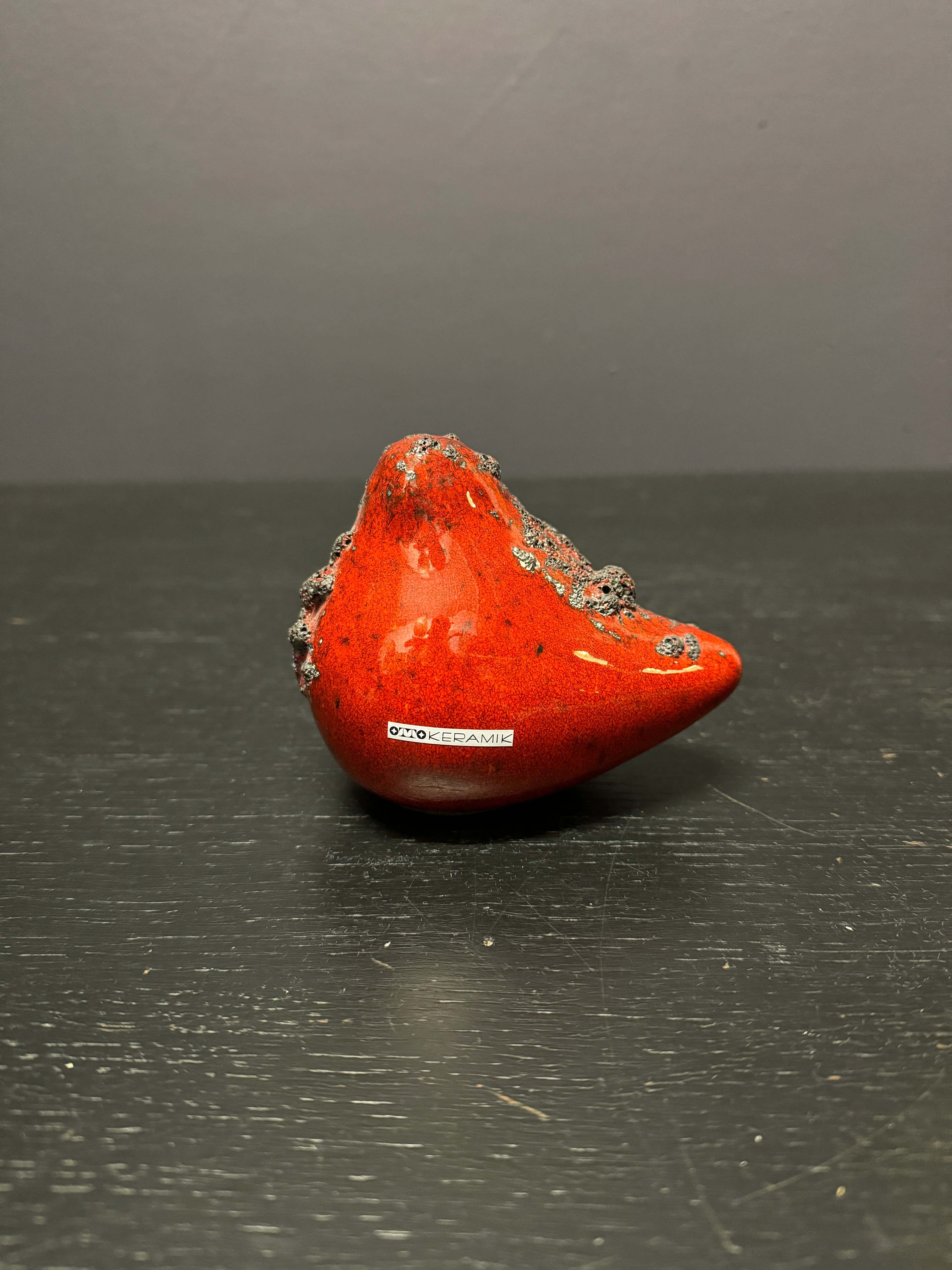 Otto Keramik Ceramic Pigeons West German Pottery Fat Lava