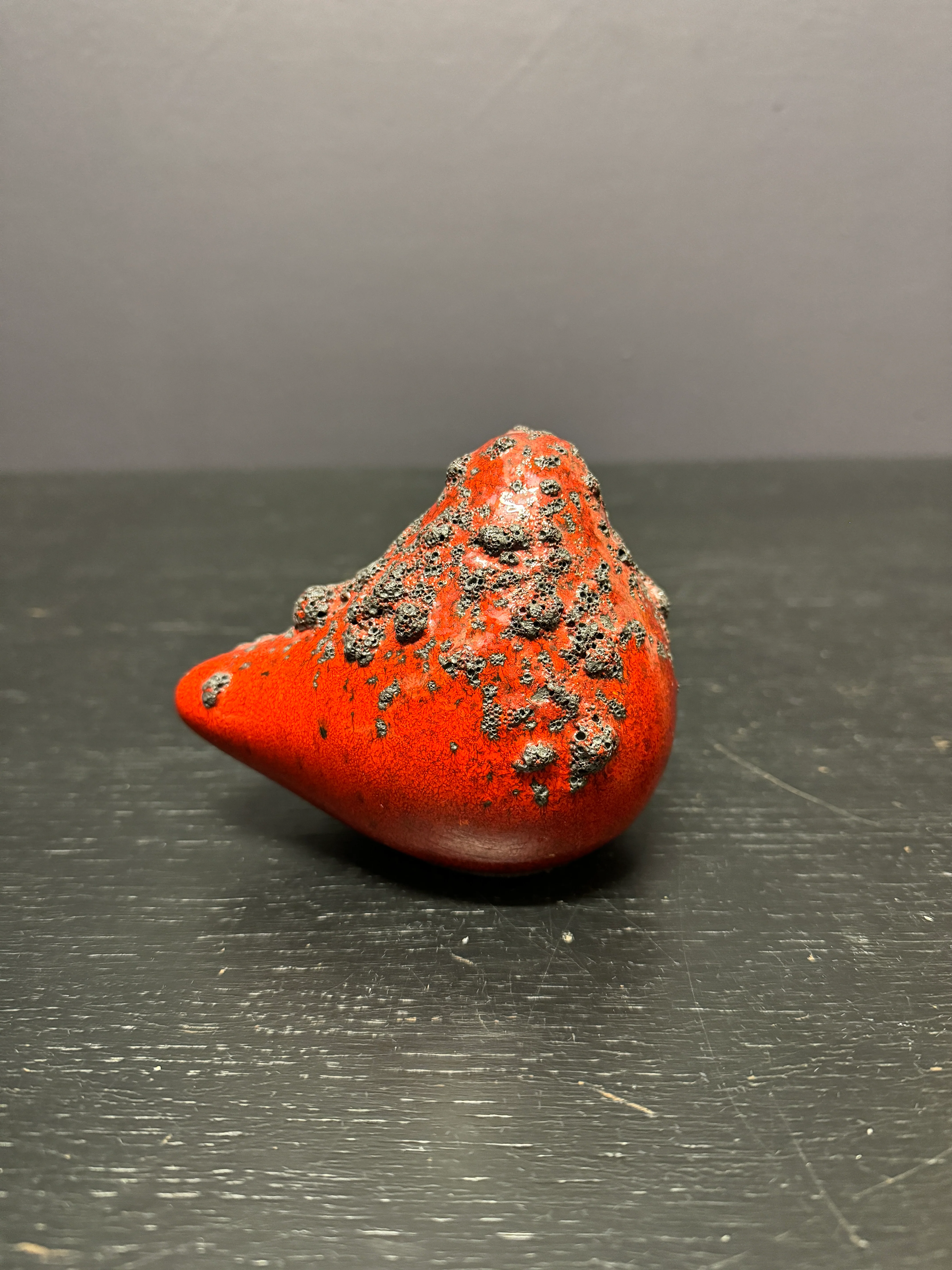 Otto Keramik Ceramic Pigeons West German Pottery Fat Lava - Image 6