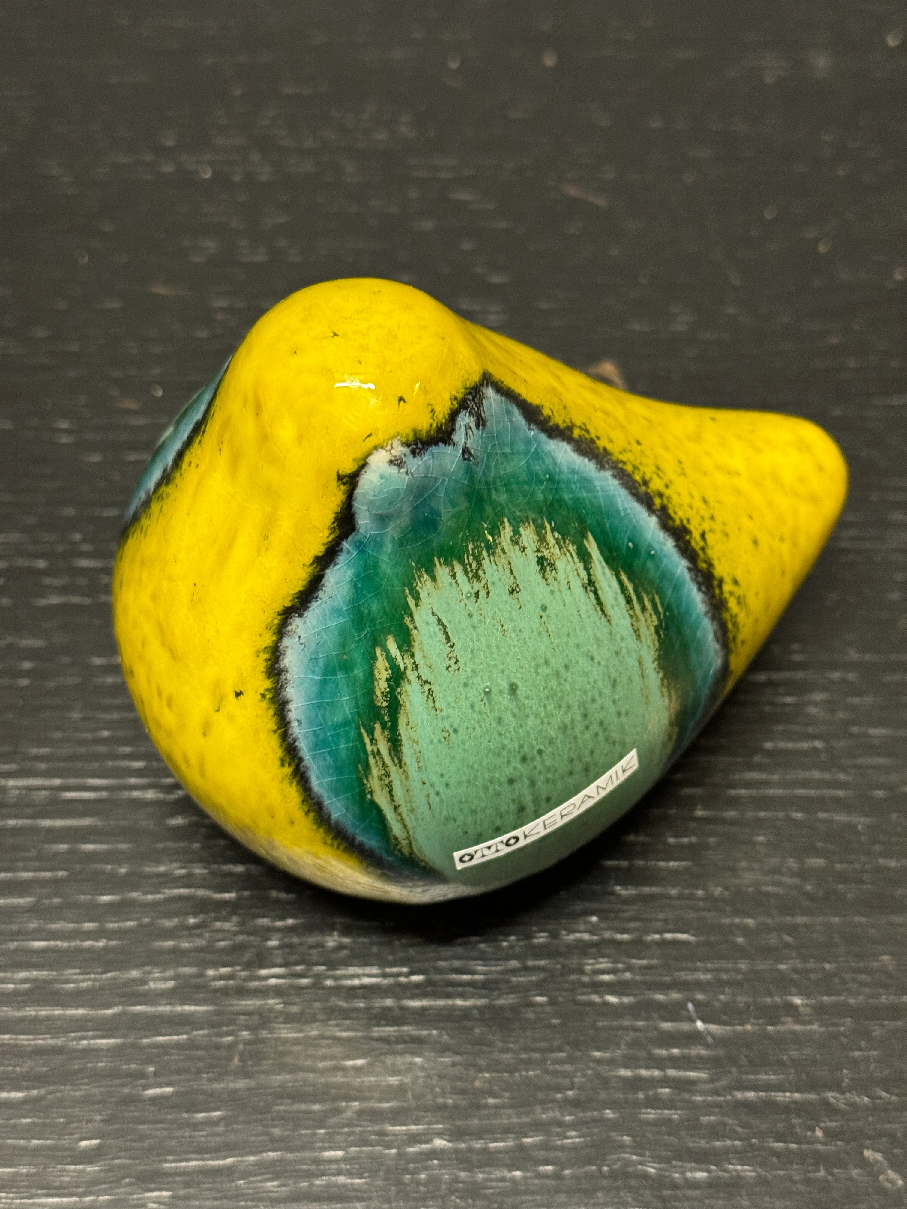 Otto Keramik Ceramic Pigeons West German Pottery Fat Lava - Image 7