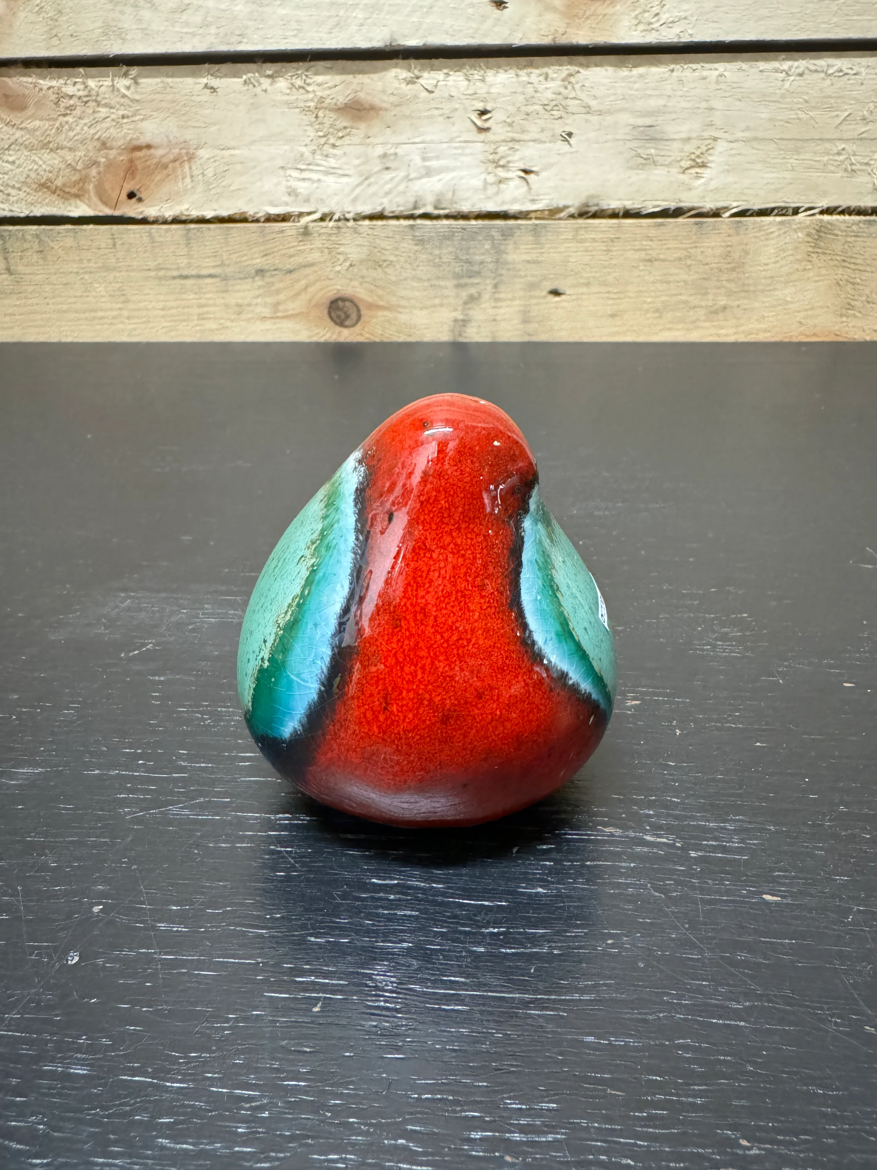 Otto Keramik Ceramic Pigeons West German Pottery Fat Lava - Image 4