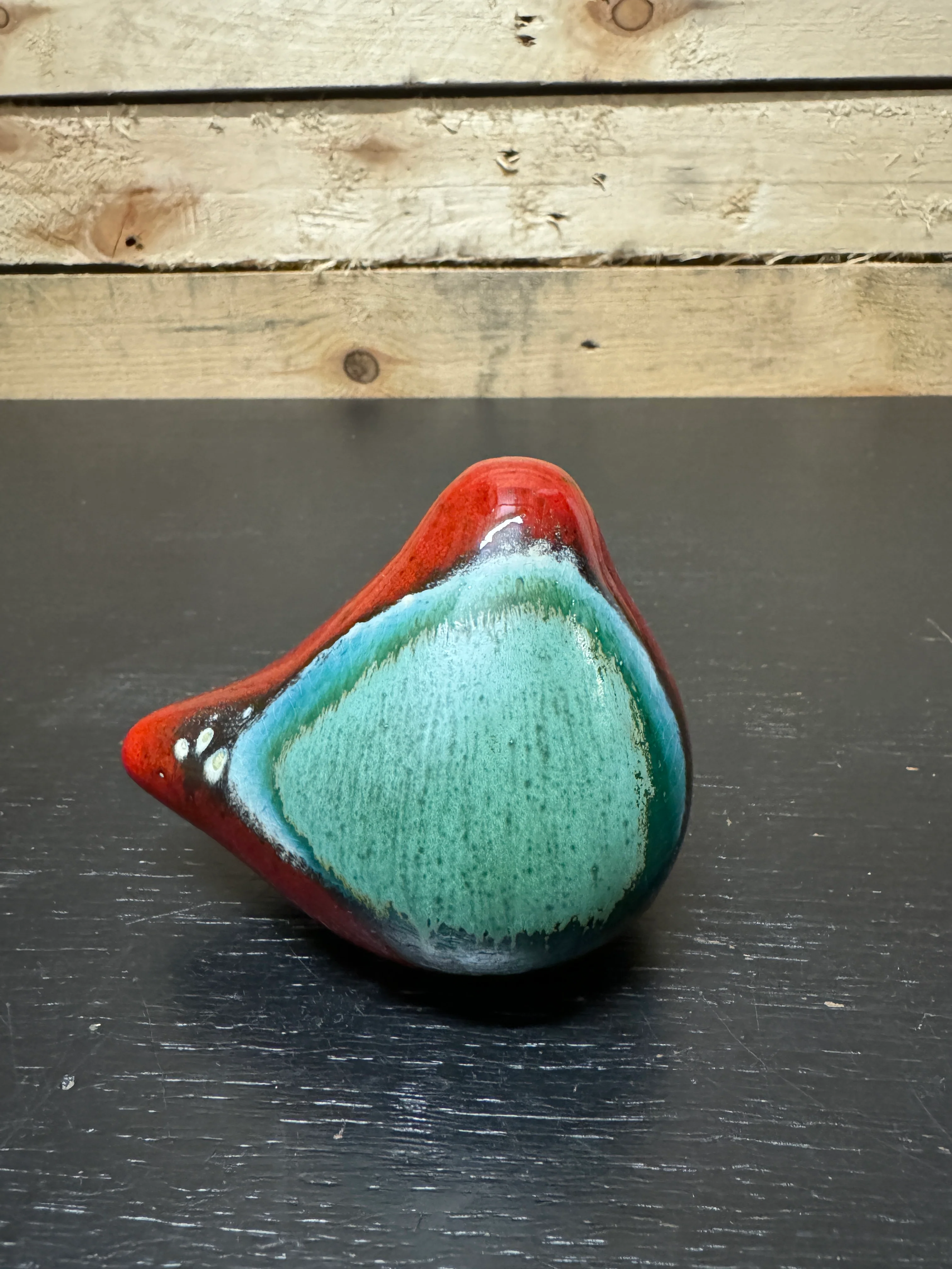 Otto Keramik Ceramic Pigeons West German Pottery Fat Lava - Image 7