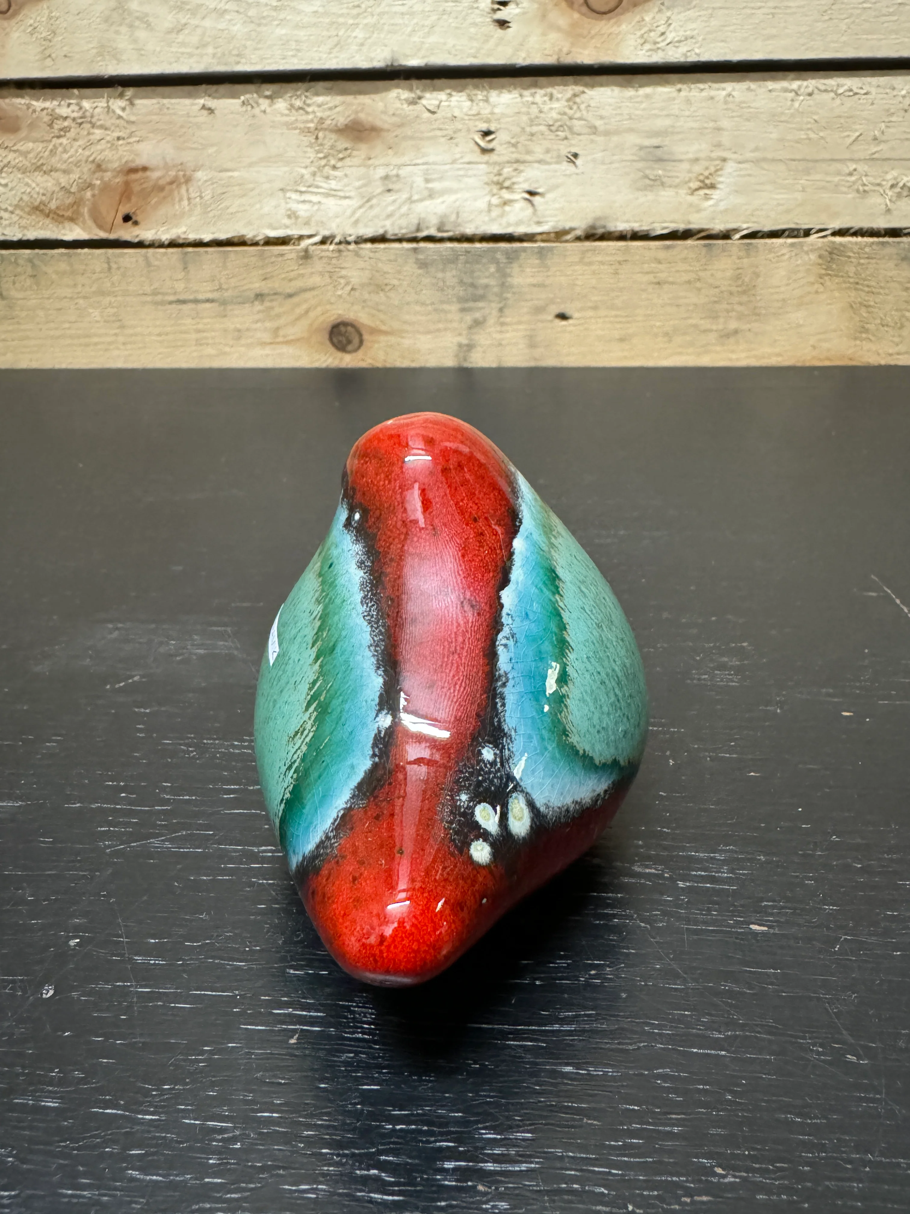 Otto Keramik Ceramic Pigeons West German Pottery Fat Lava - Image 9