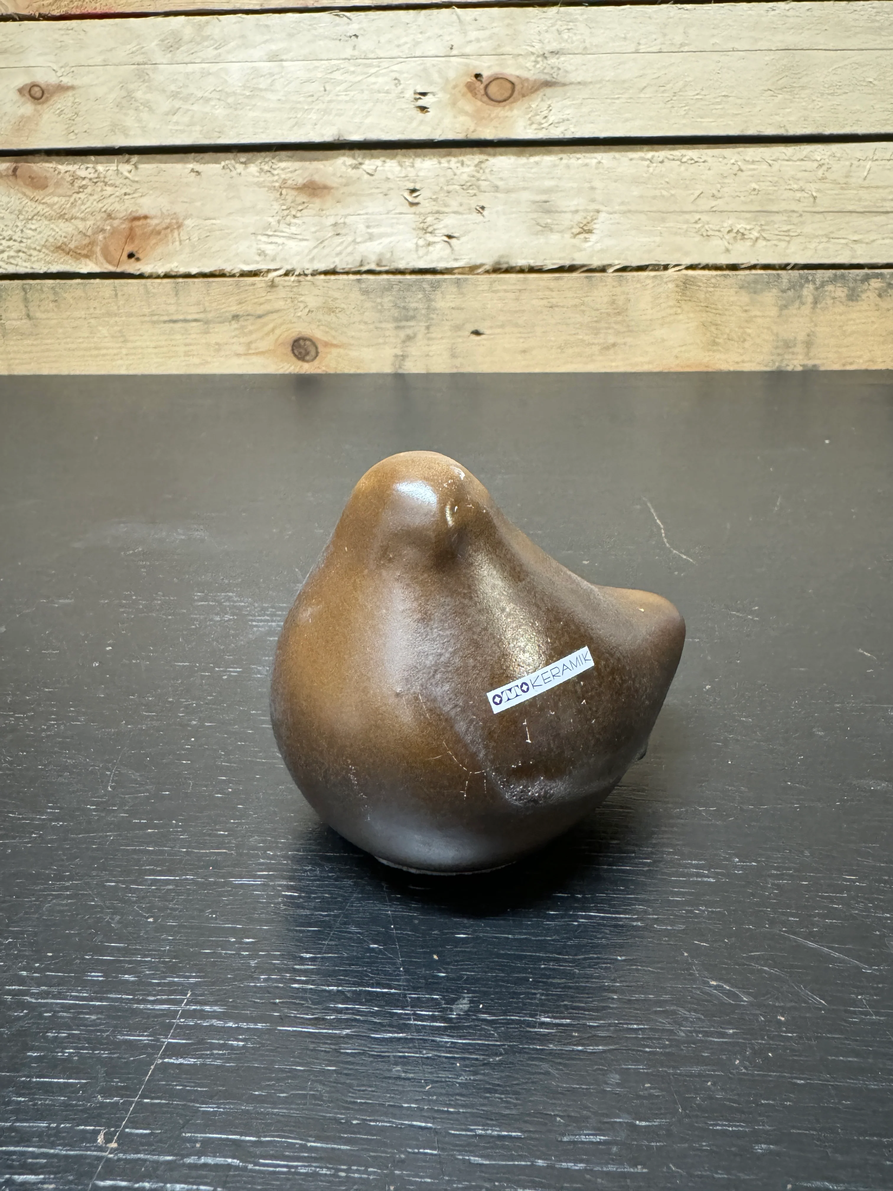 Otto Keramik Ceramic Pigeons West German Pottery Fat Lava - Image 2