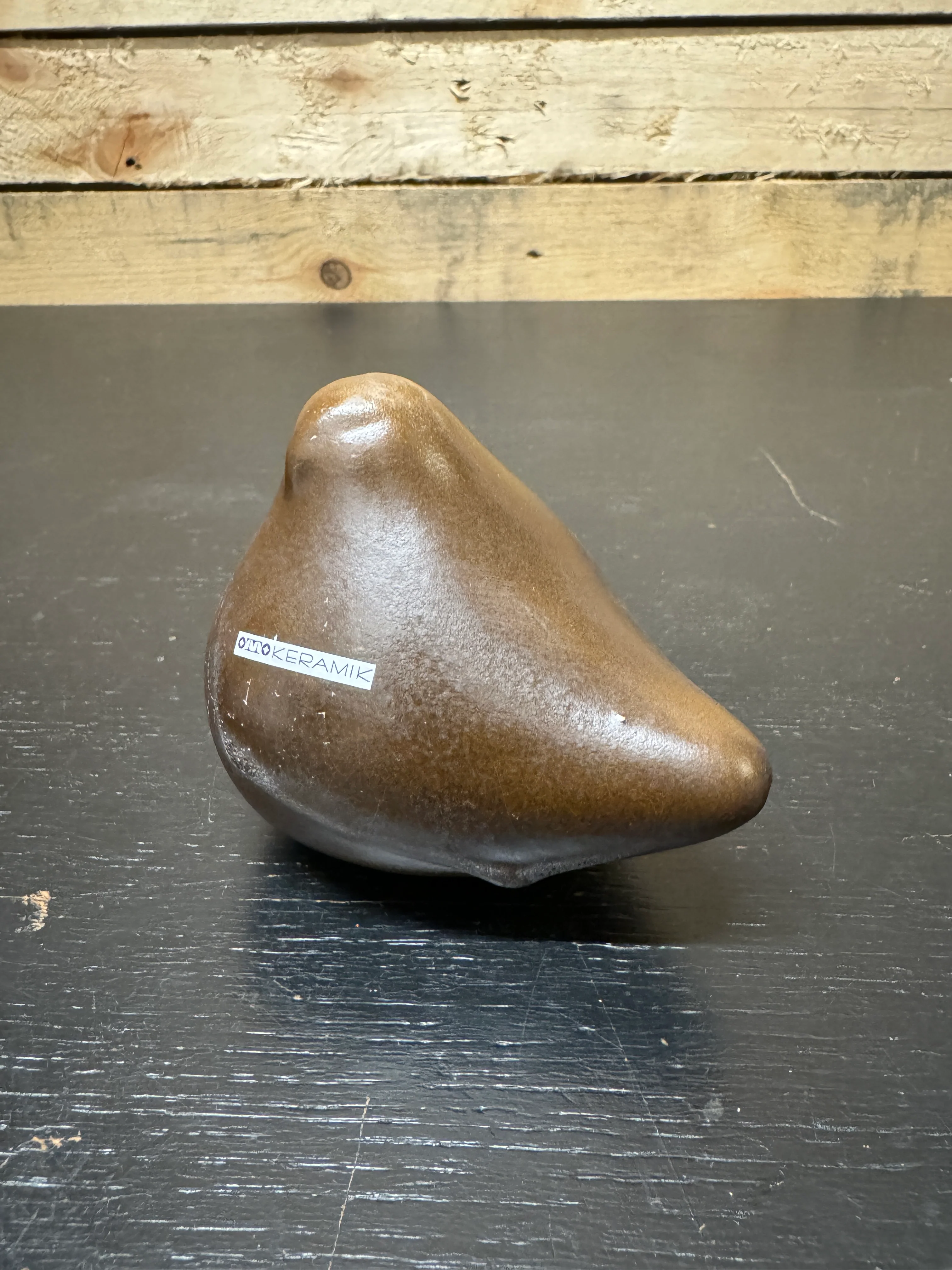 Otto Keramik Ceramic Pigeons West German Pottery Fat Lava - Image 9