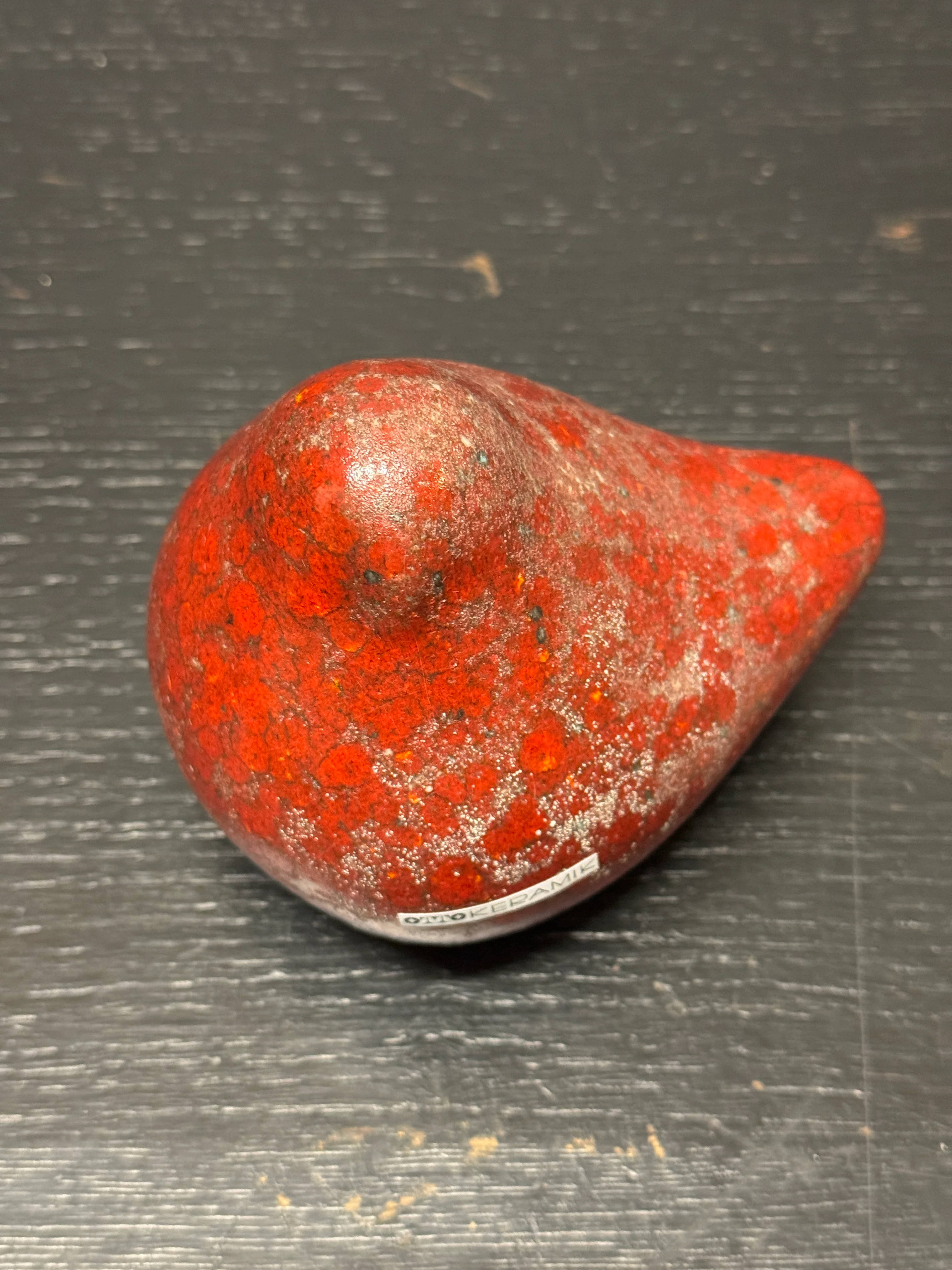 Otto Keramik Ceramic Pigeons West German Pottery Fat Lava - Image 7