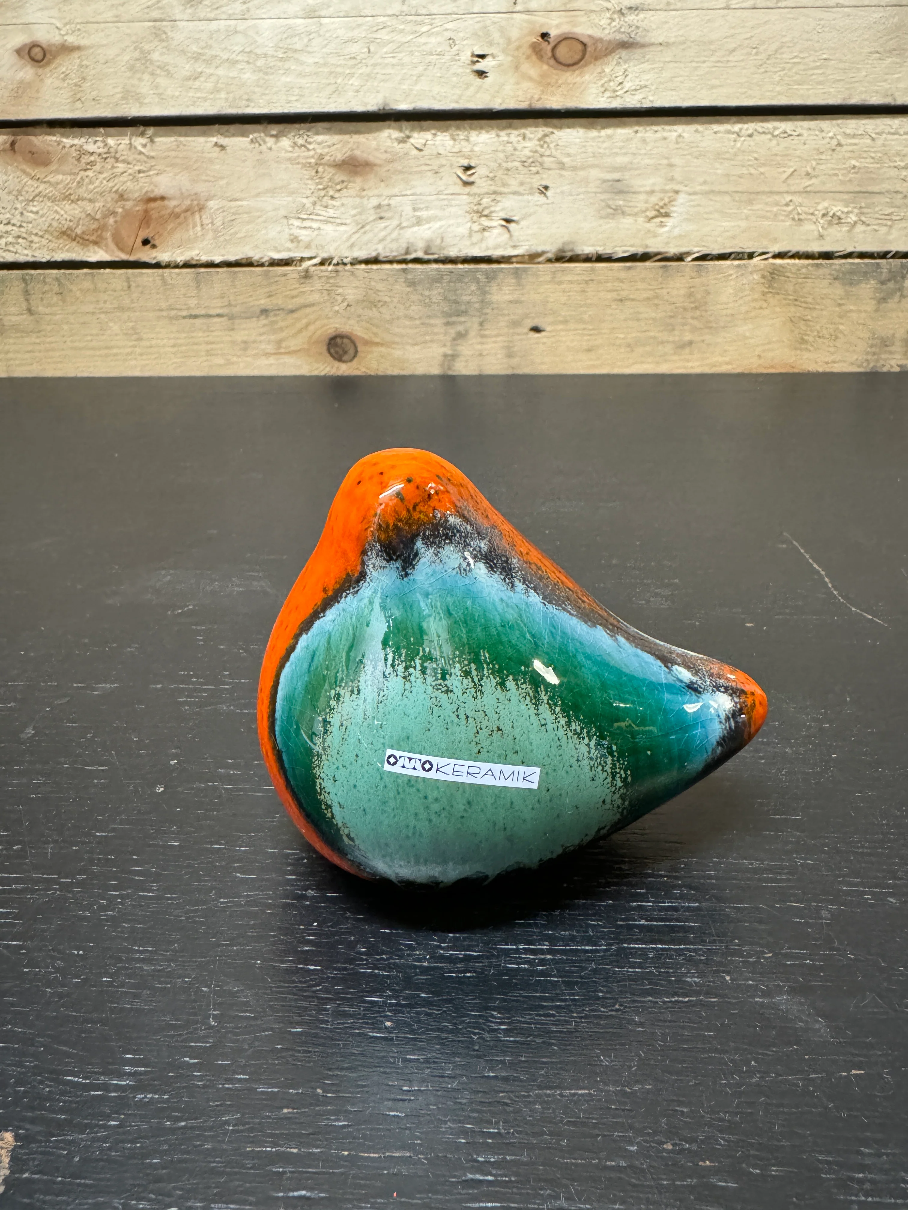 Otto Keramik Ceramic Pigeons West German Pottery Fat Lava