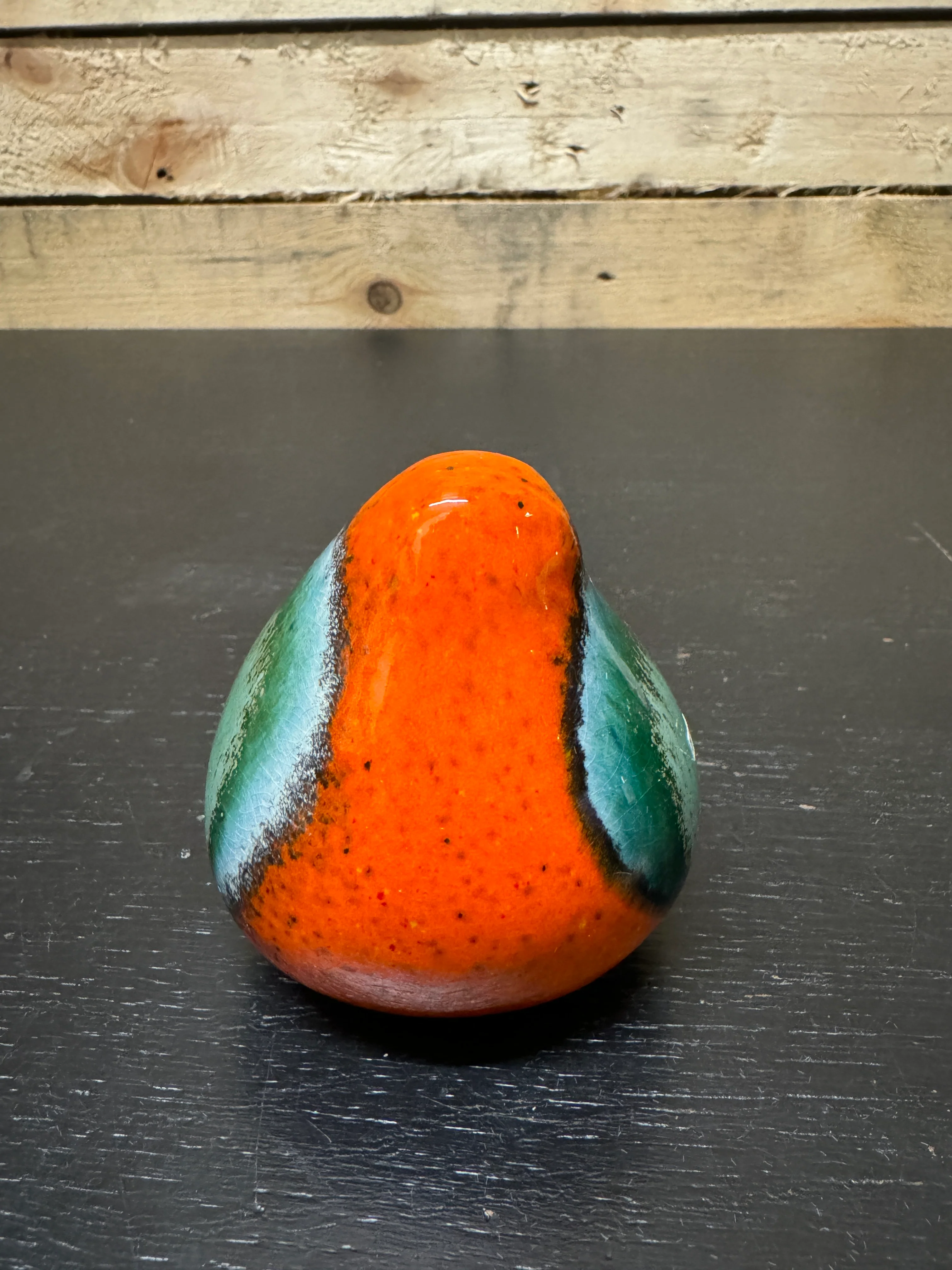 Otto Keramik Ceramic Pigeons West German Pottery Fat Lava - Image 4