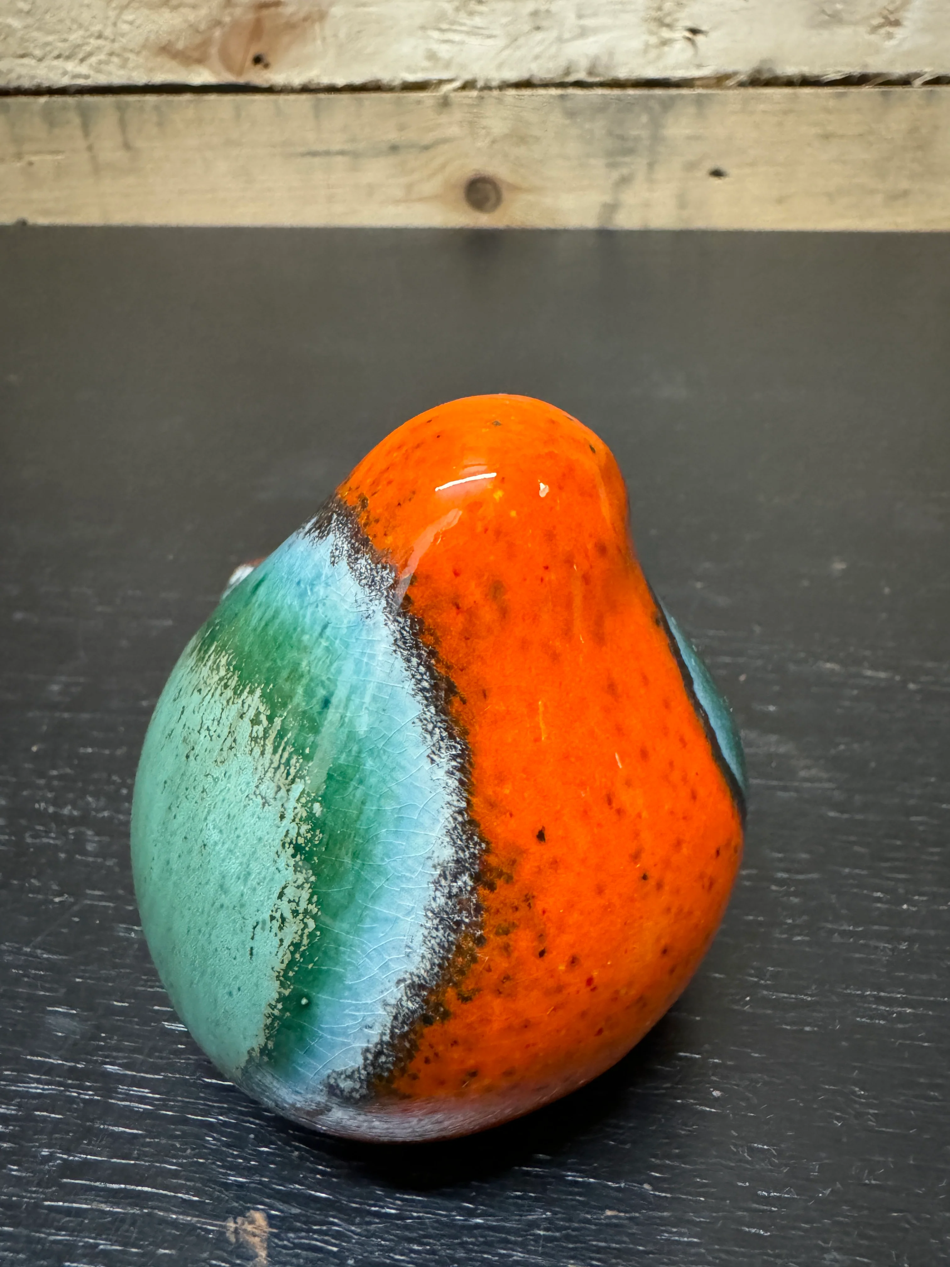 Otto Keramik Ceramic Pigeons West German Pottery Fat Lava - Image 5