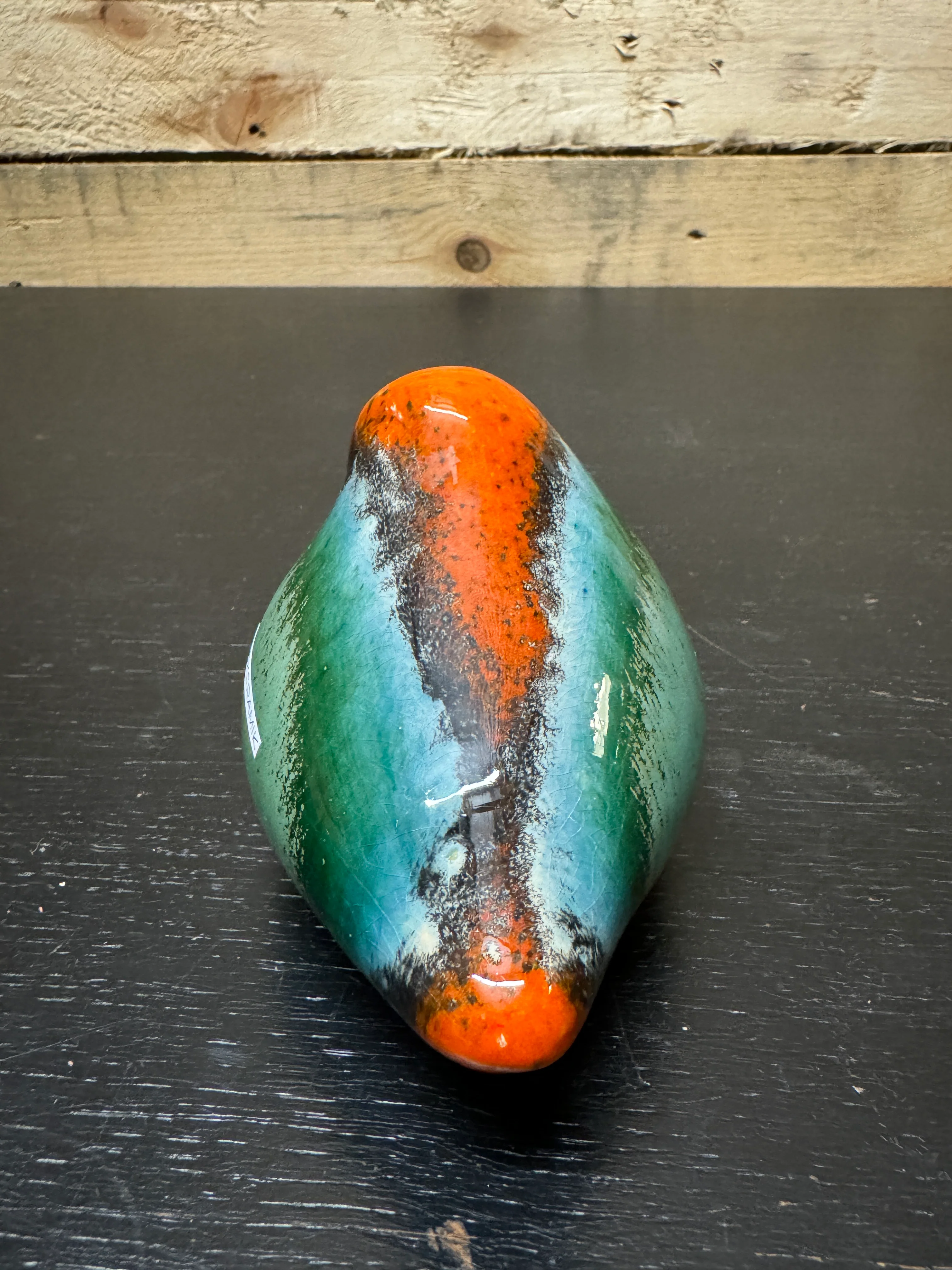 Otto Keramik Ceramic Pigeons West German Pottery Fat Lava - Image 9