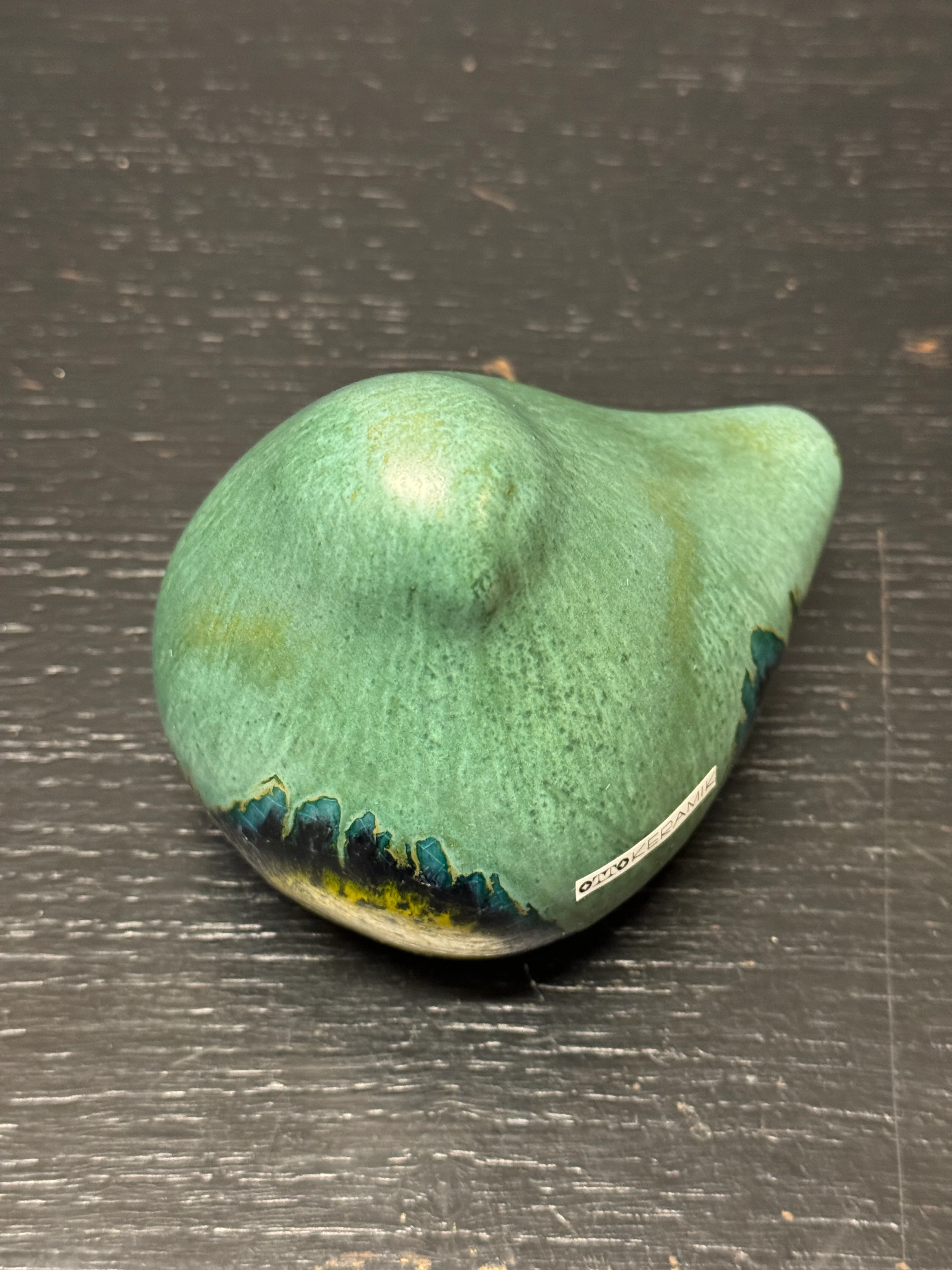 Otto Keramik Ceramic Pigeons West German Pottery Fat Lava - Image 7