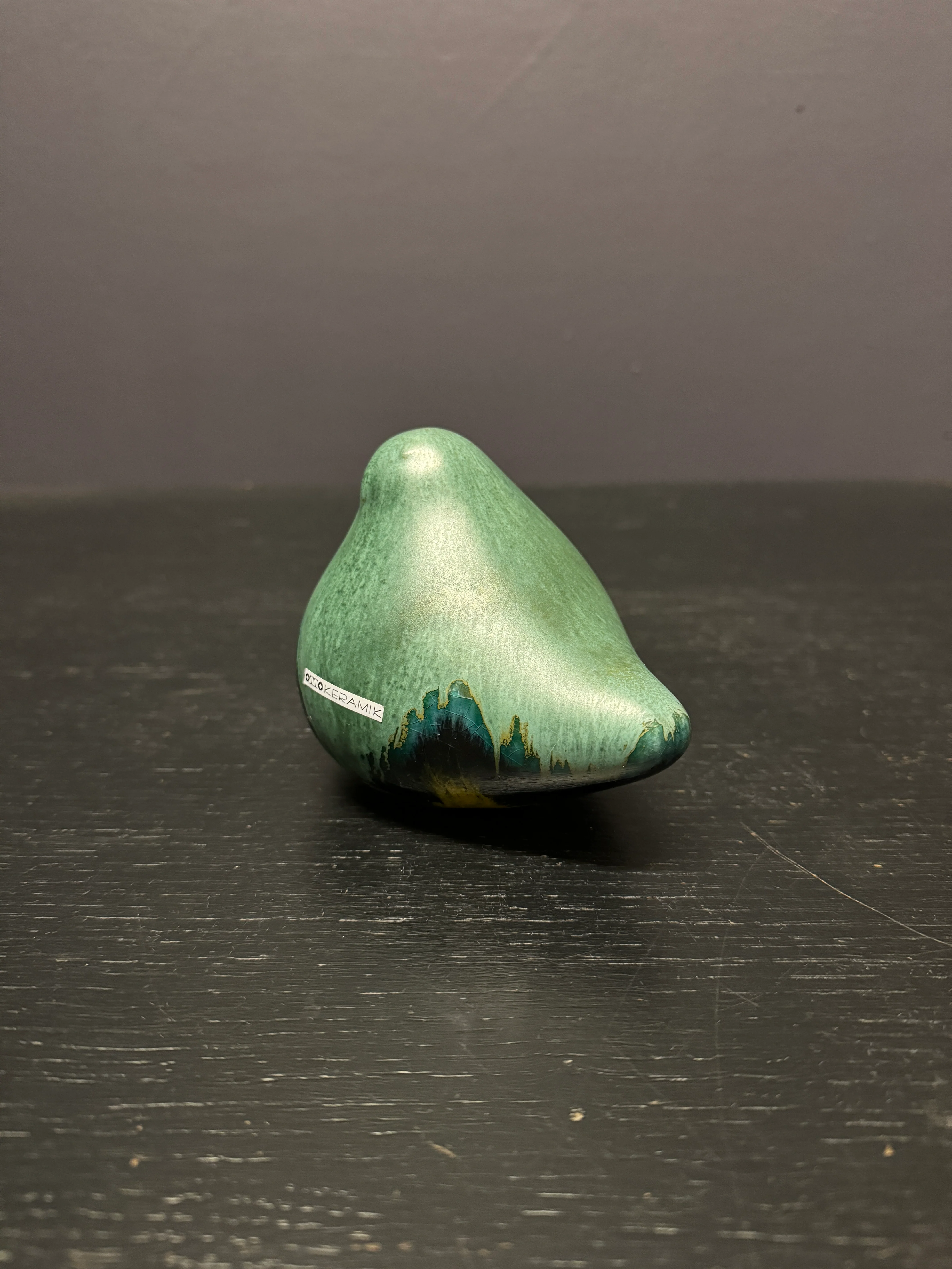 Otto Keramik Ceramic Pigeons West German Pottery Fat Lava - Image 8