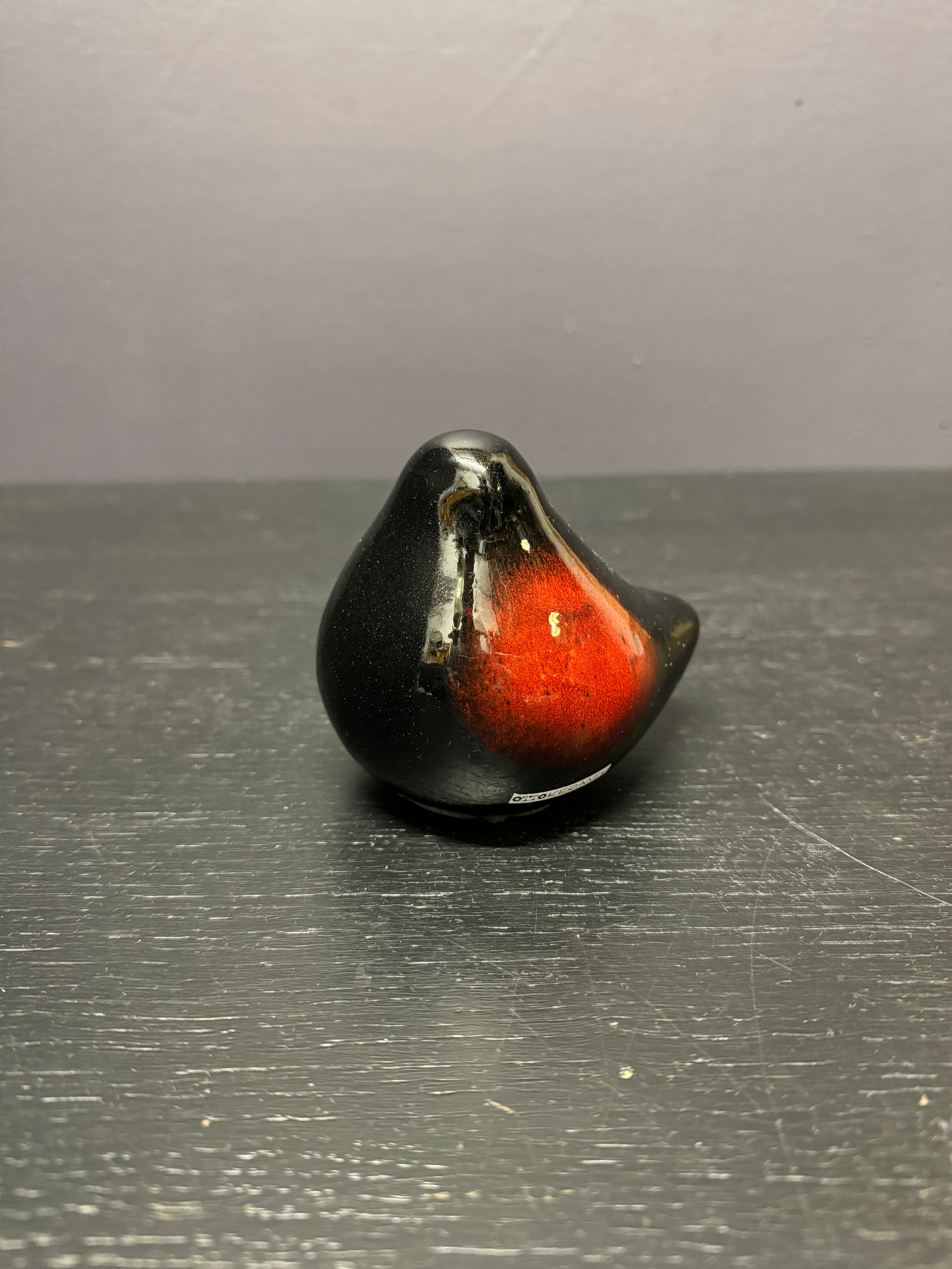 Otto Keramik Ceramic Pigeons West German Pottery Fat Lava - Image 3