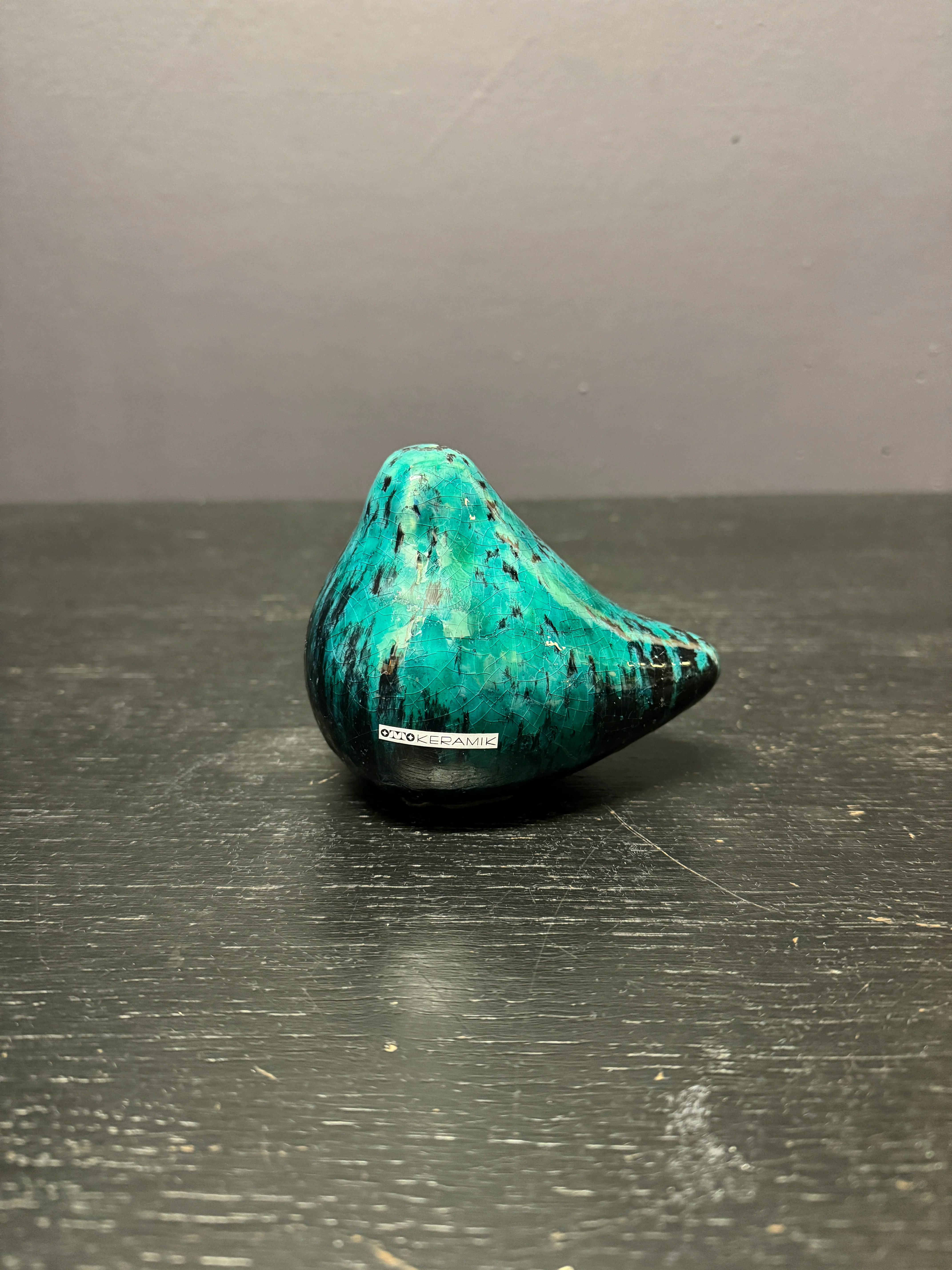 Otto Keramik Ceramic Pigeons West German Pottery Fat Lava