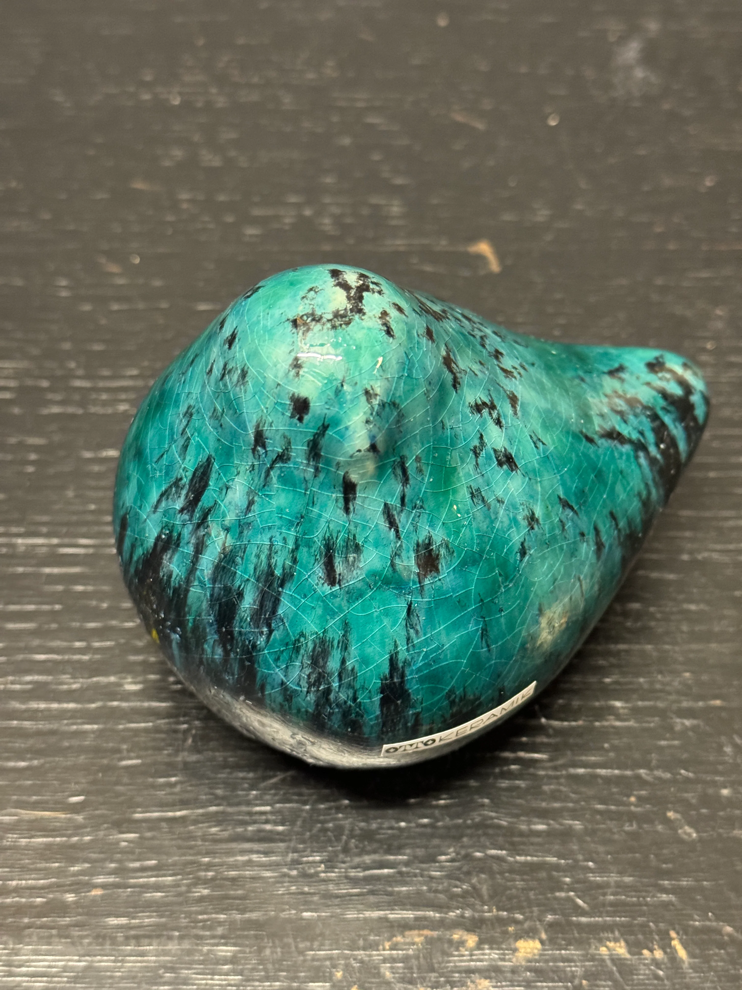 Otto Keramik Ceramic Pigeons West German Pottery Fat Lava - Image 7