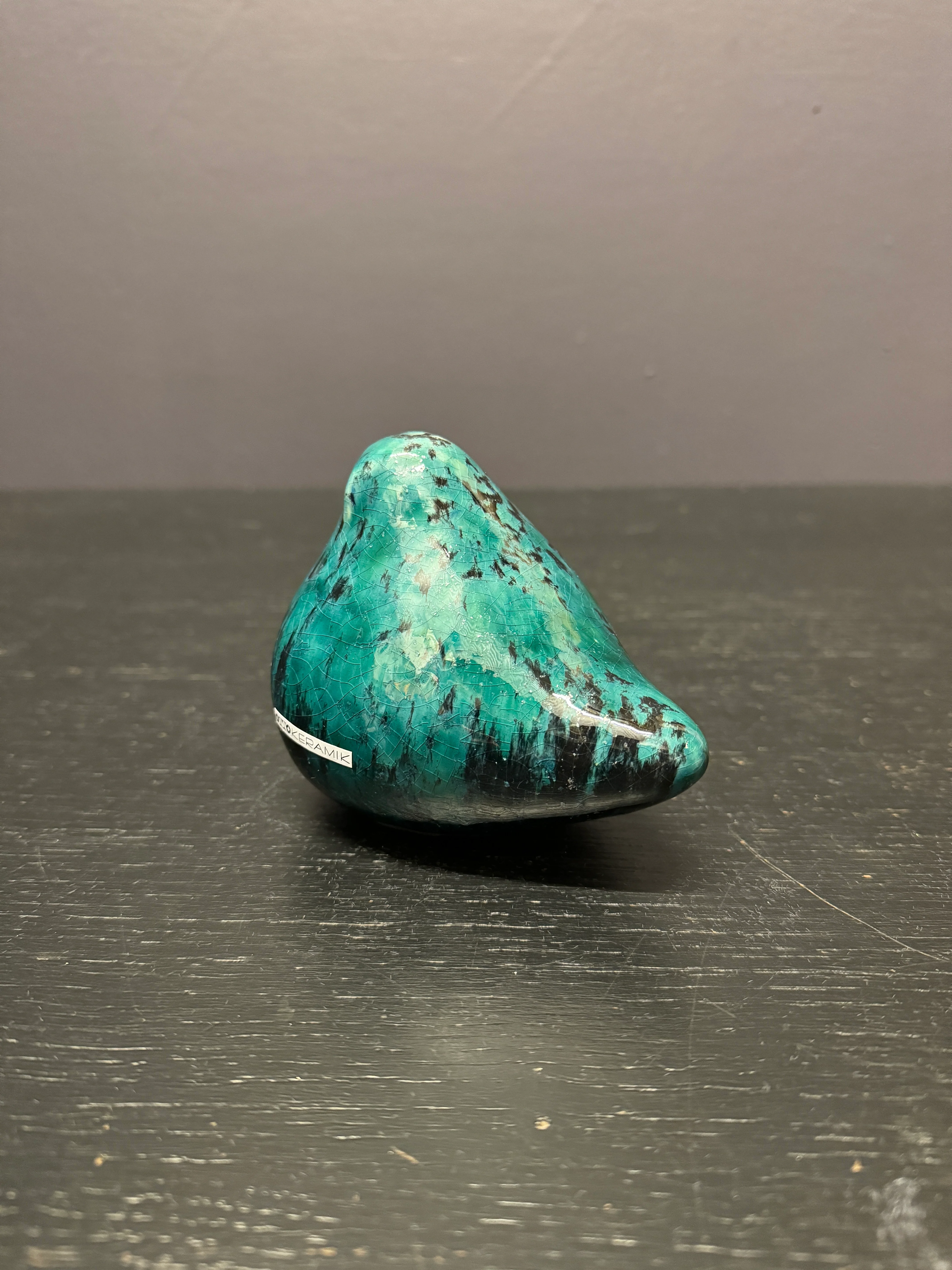 Otto Keramik Ceramic Pigeons West German Pottery Fat Lava - Image 8