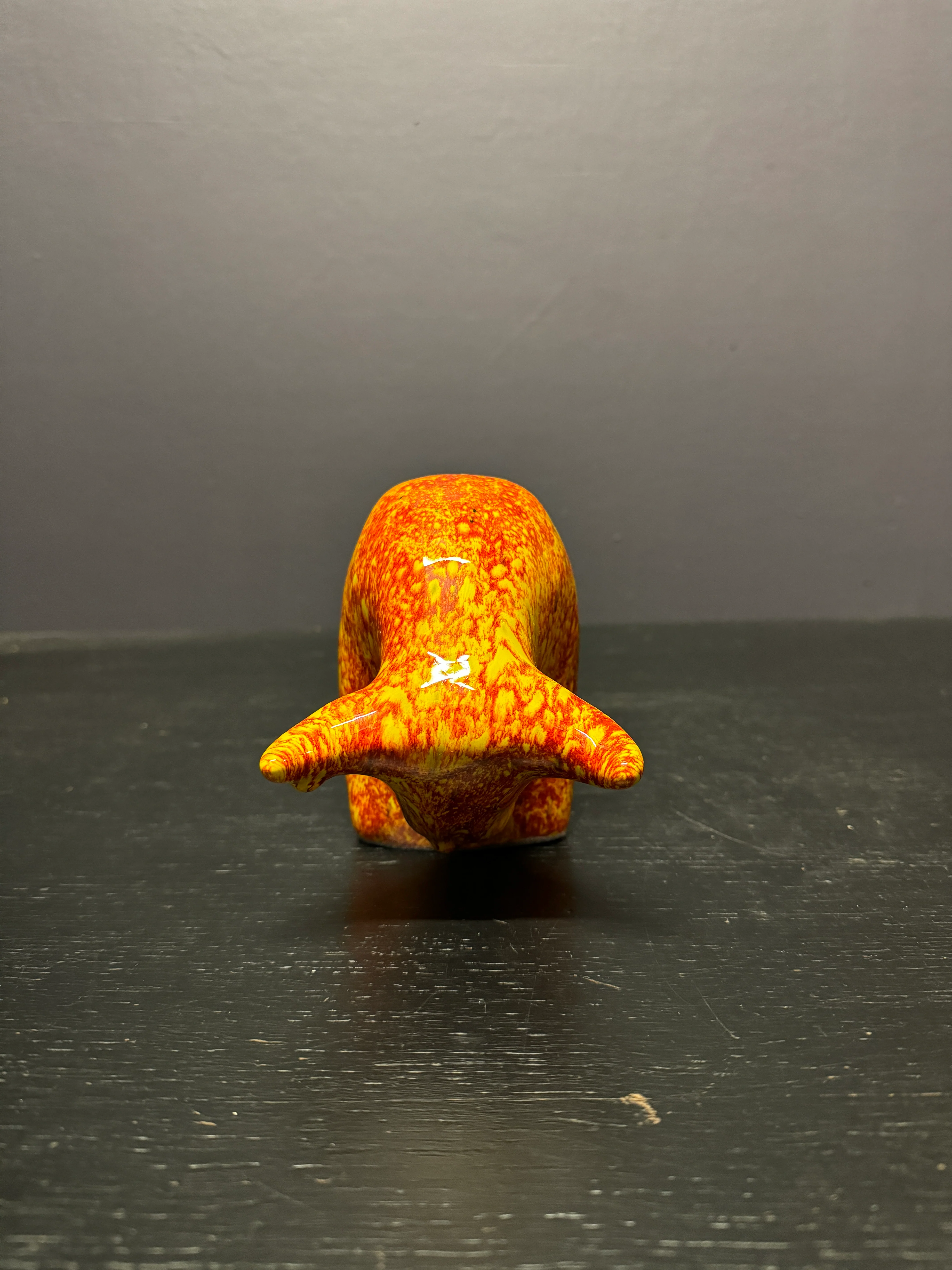 Otto Keramik Classic Ceramic Bull West German Pottery Fat Lava - Image 4