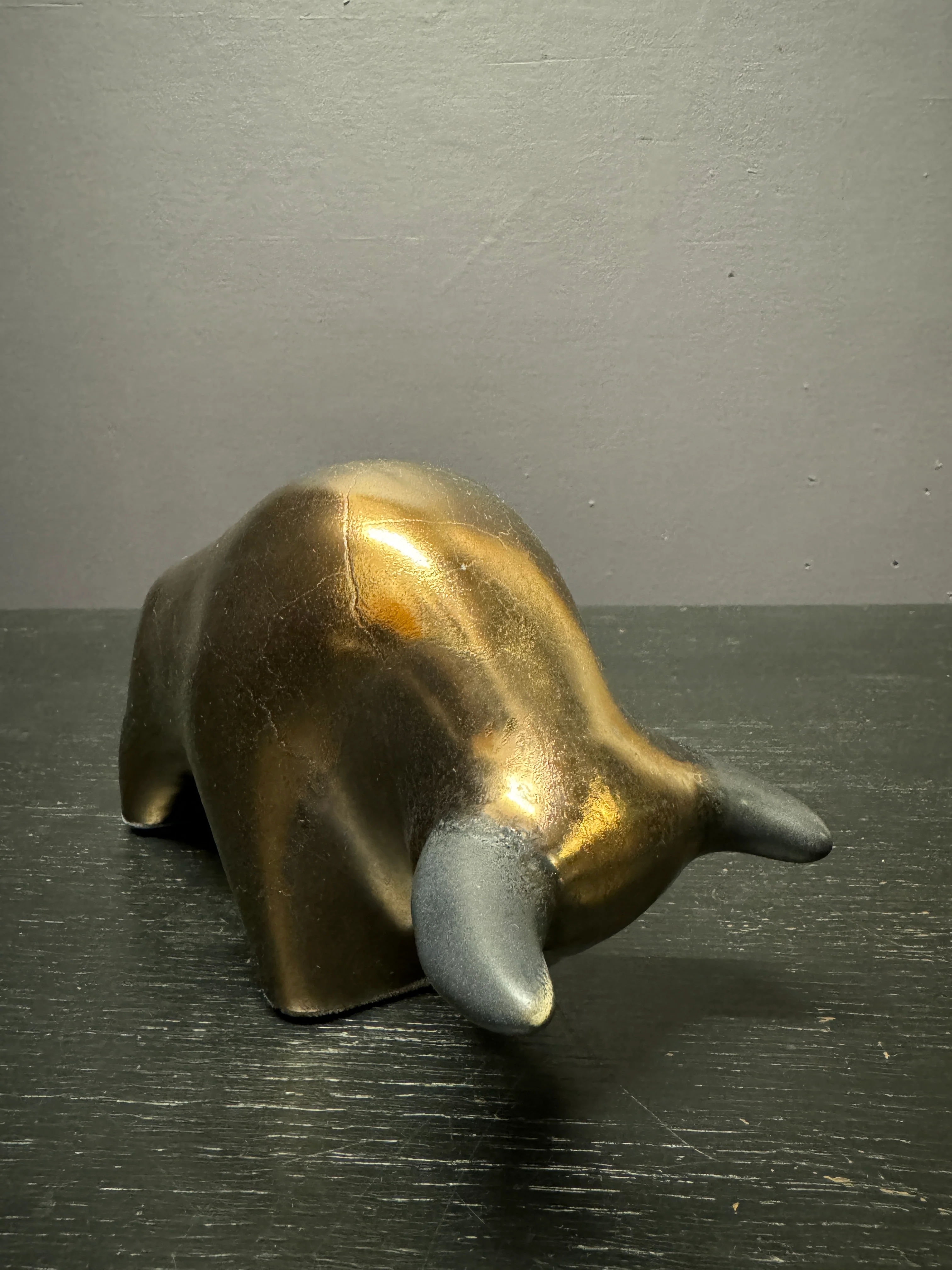 Otto Keramik Classic Ceramic Bull West German Pottery Fat Lava - Image 5