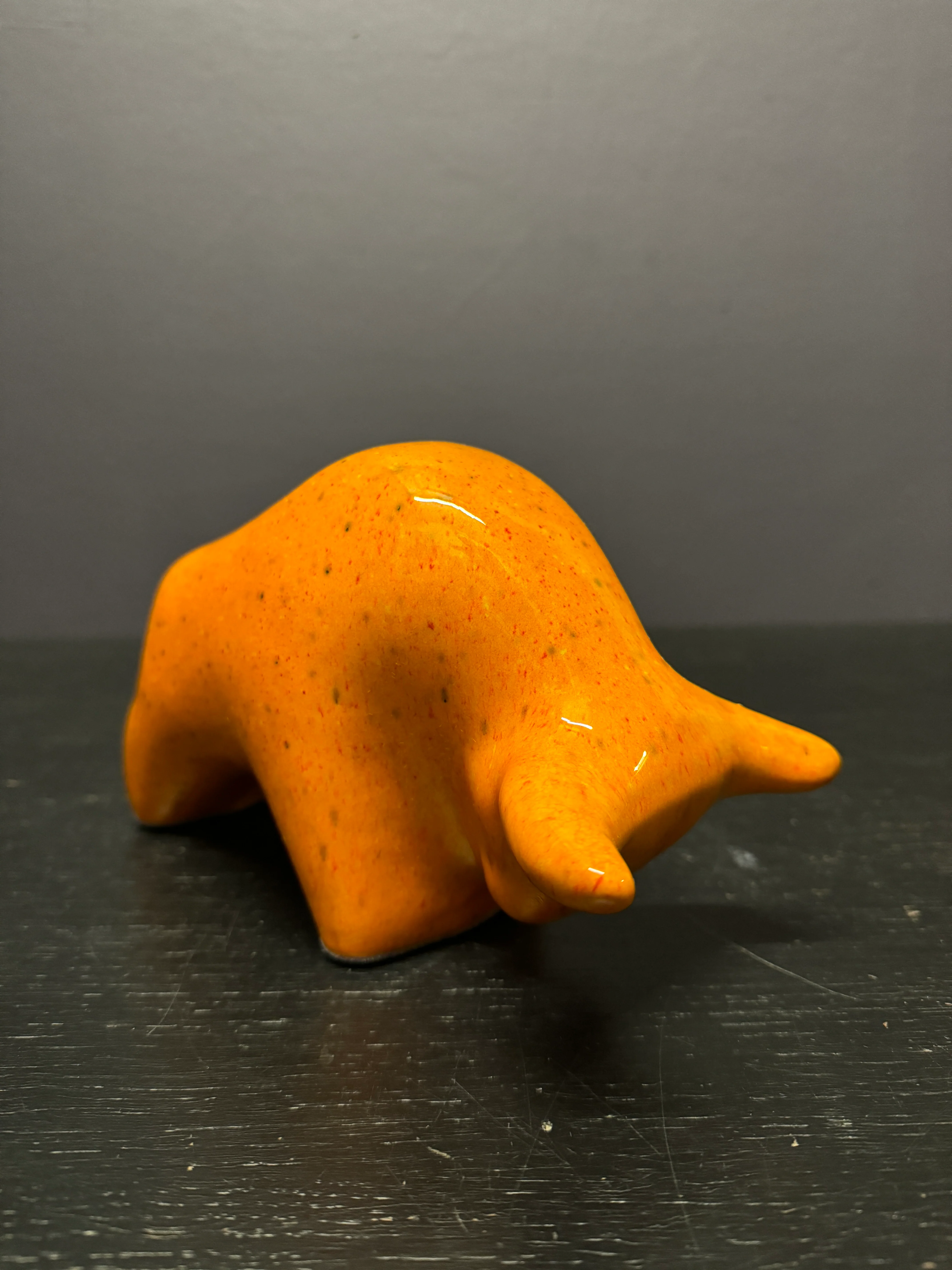 Otto Keramik Classic Ceramic Bull West German Pottery Fat Lava - Image 5