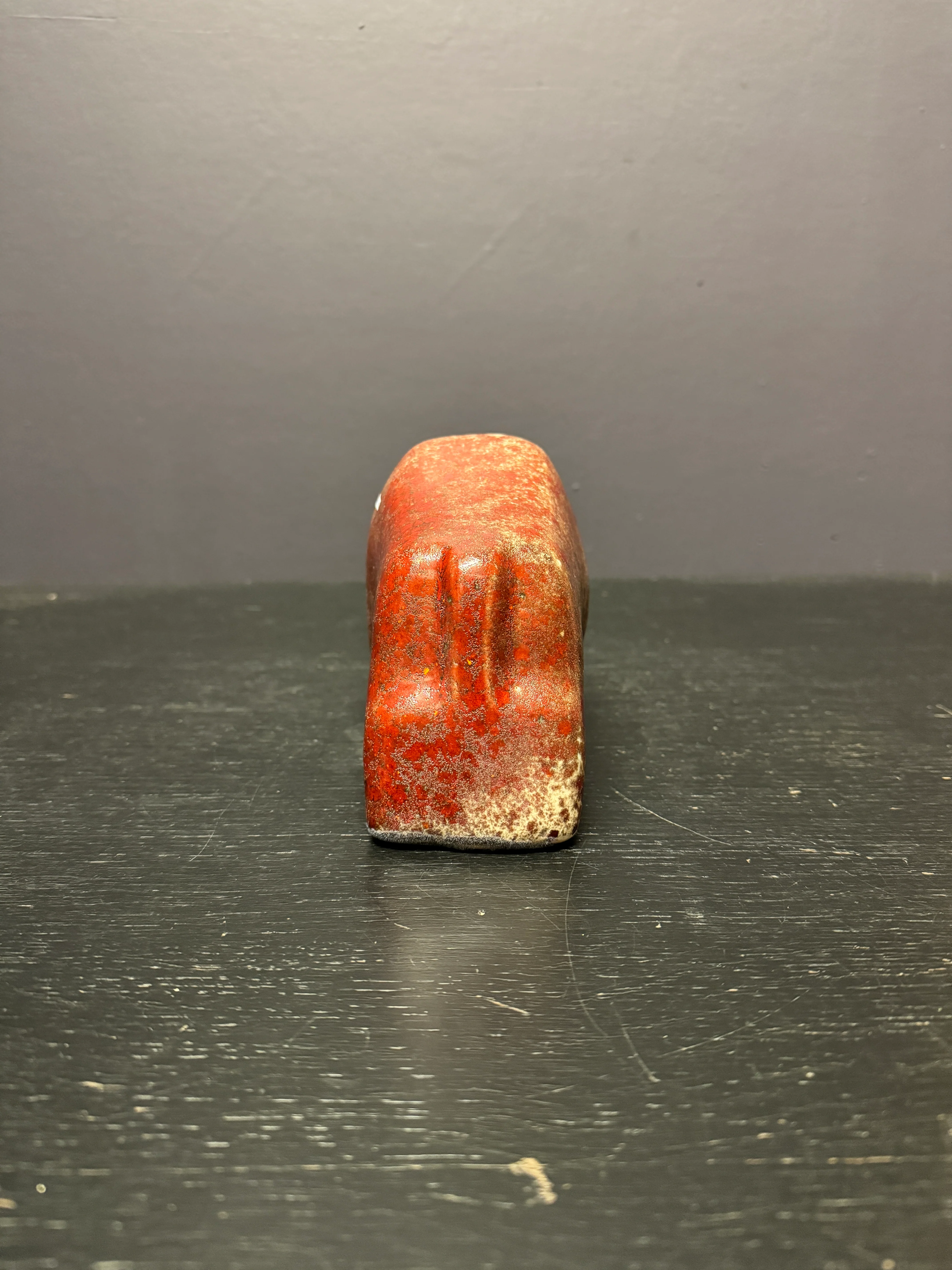 Otto Keramik Classic Ceramic Bull West German Pottery Fat Lava - Image 9