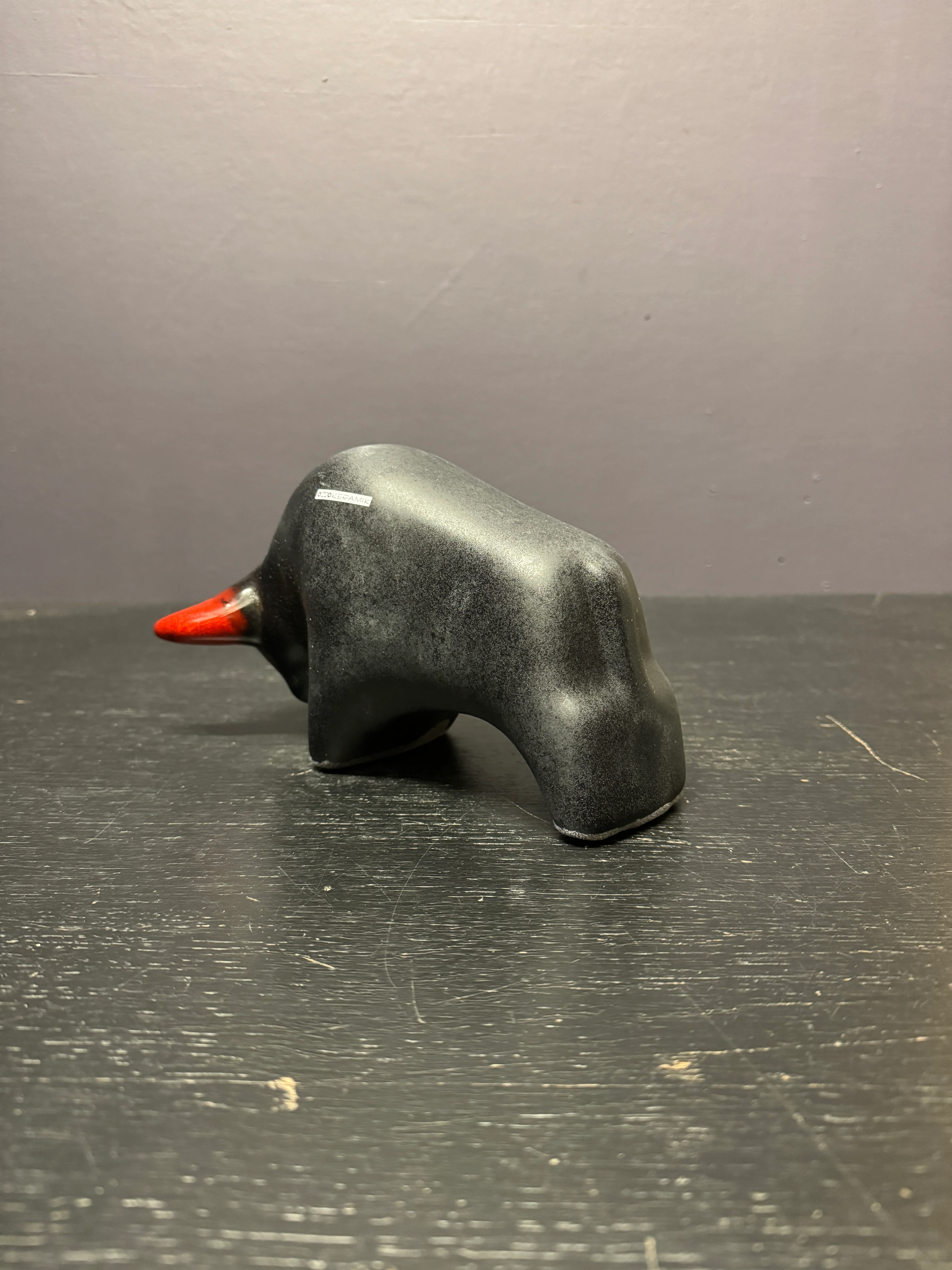 Otto Keramik Classic Ceramic Bull West German Pottery Fat Lava - Image 9