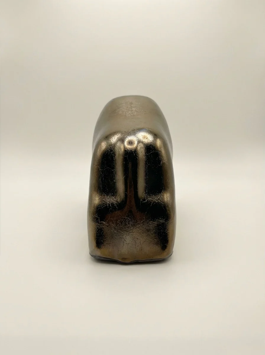 Otto Keramik Classic Ceramic Bull West German Pottery Fat Lava - Image 9