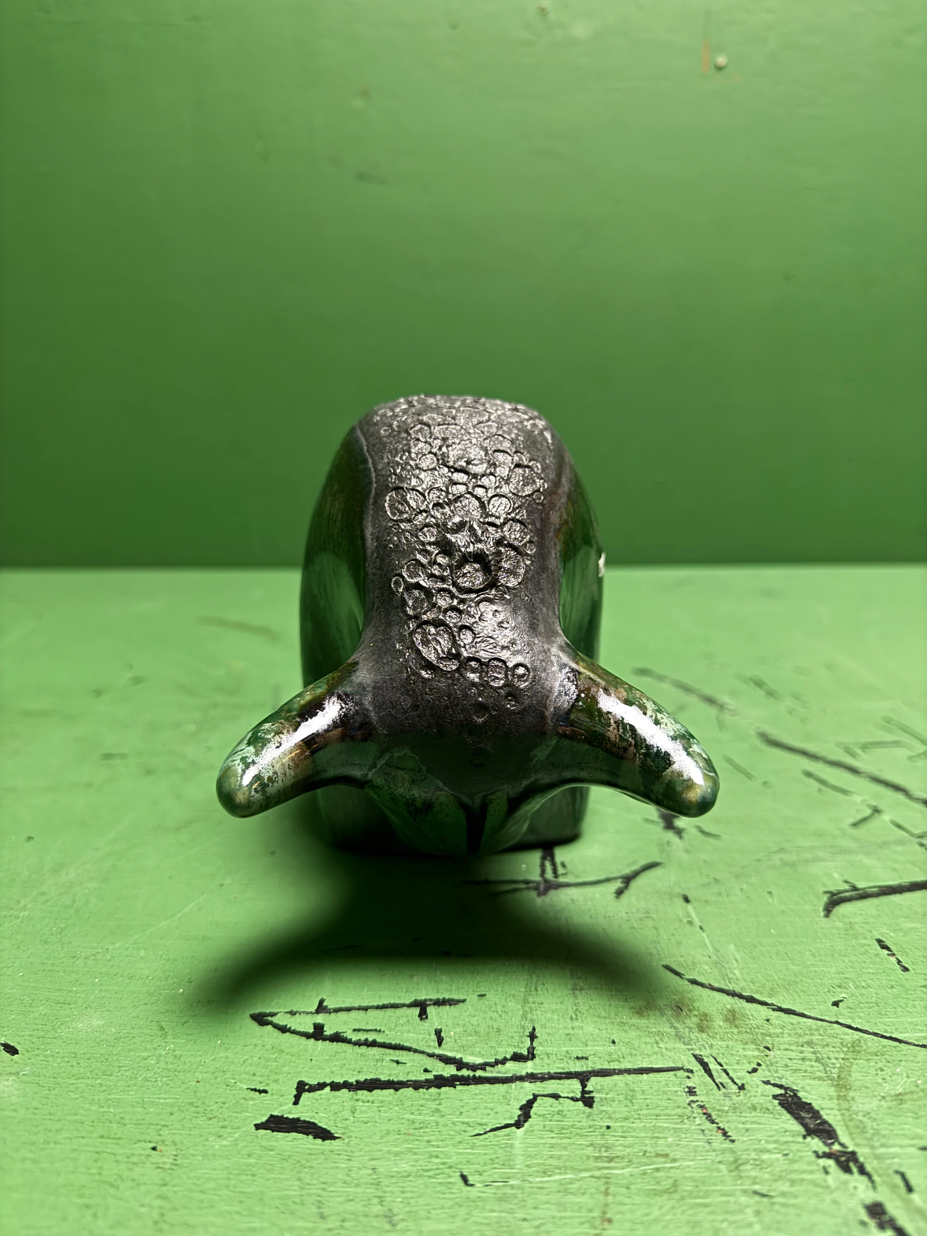 Otto Keramik Classic Ceramic Bull West German Pottery Fat Lava - Image 4